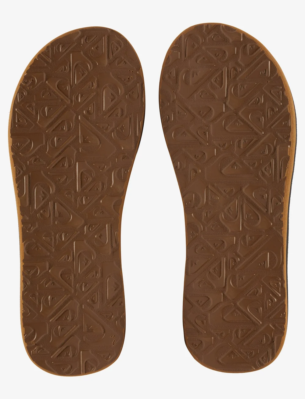 Quiksilver - CARVER SQUISH - flip flops - brown/black/brown - 4