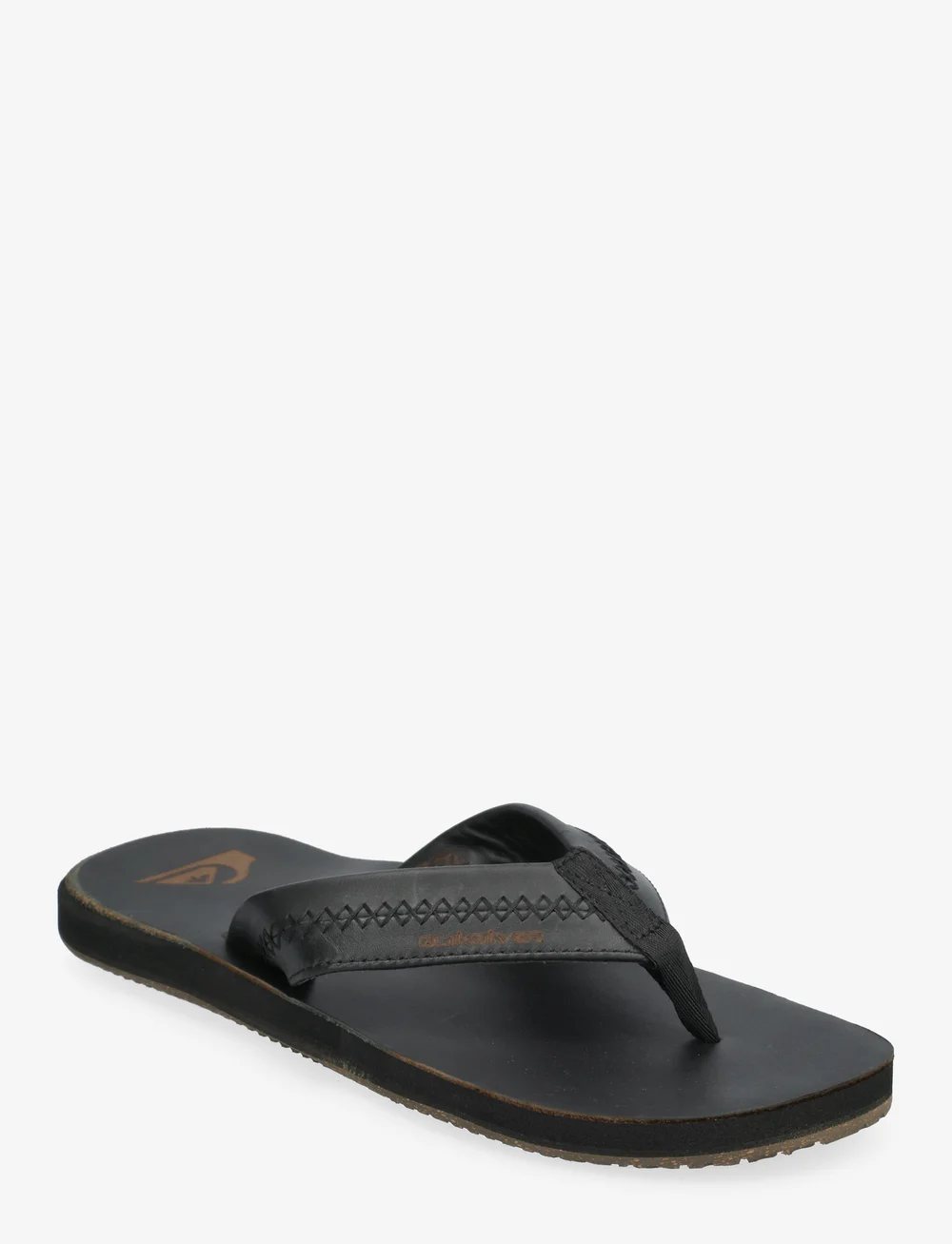 Quiksilver - CARVER NATURAL II - flip flops - black 1 - 0