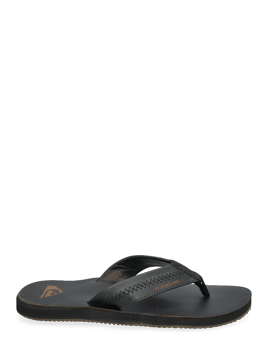Quiksilver - CARVER NATURAL II - flip flops - black 1 - 1