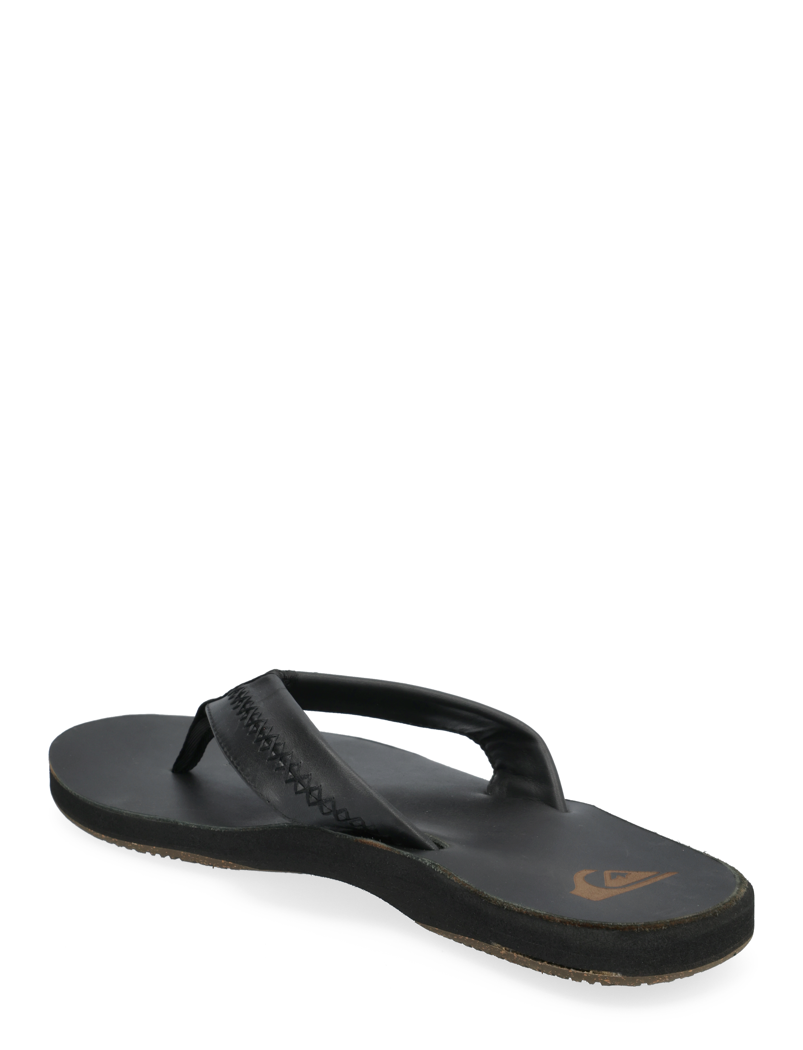 Quiksilver - CARVER NATURAL II - flip flops - black 1 - 2
