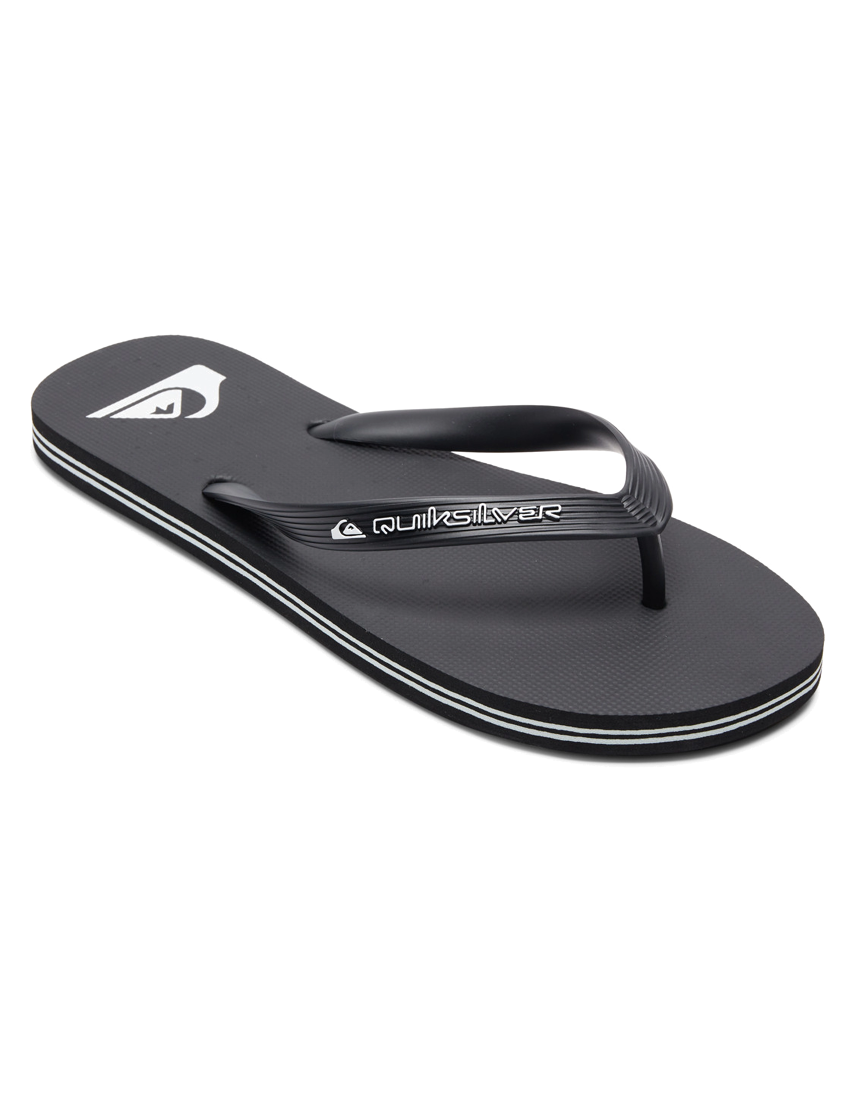 Quiksilver Molokai Core, Mænd, Klipklapper, Sort, Str: 45