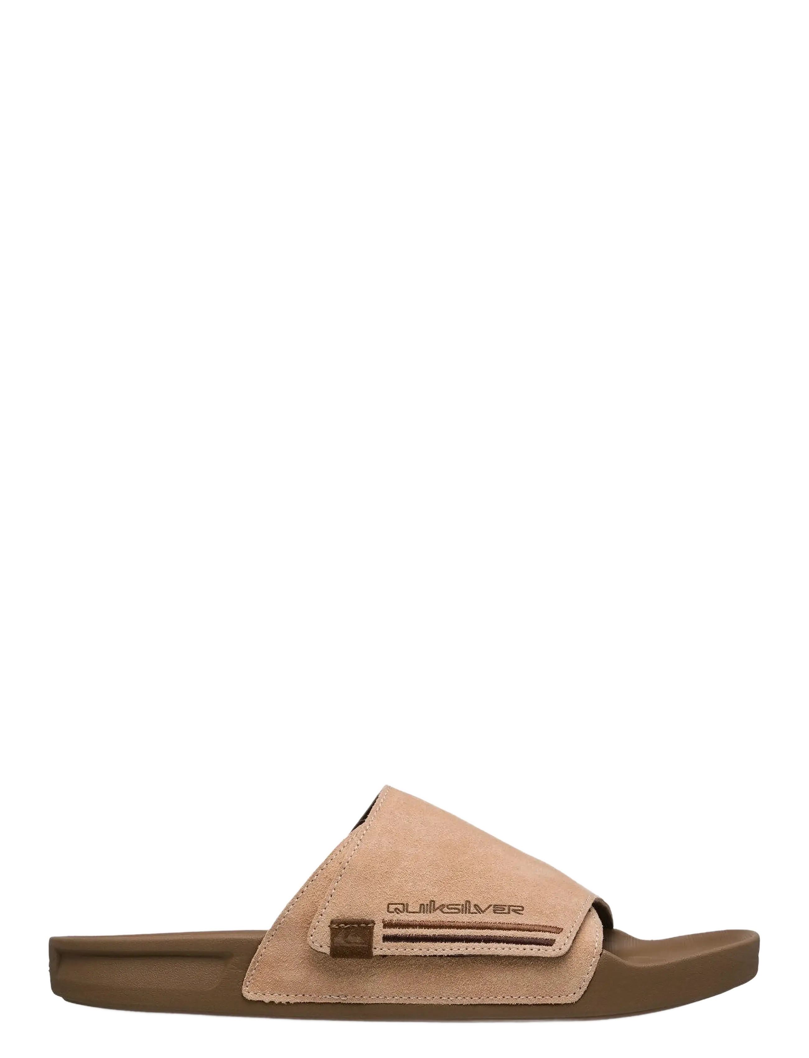 Quiksilver - RIVI SUEDE - sandalen & hausschuhe - sand - 2
