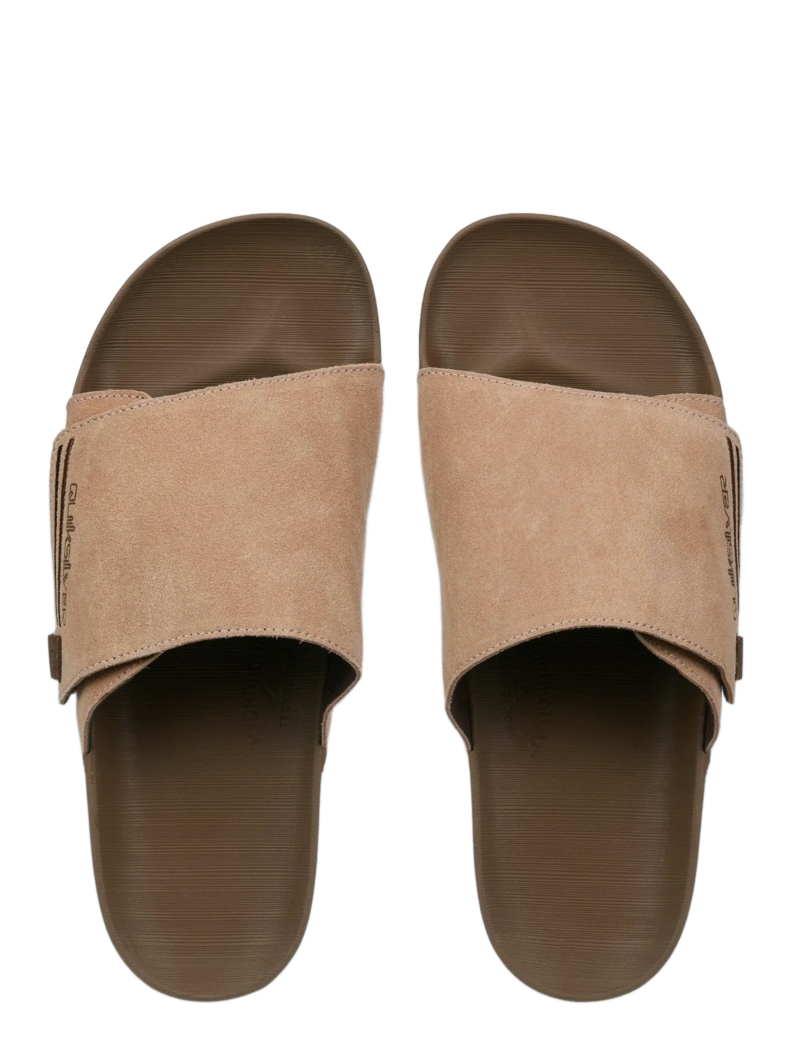 Quiksilver - RIVI SUEDE - sandalen & hausschuhe - sand - 3