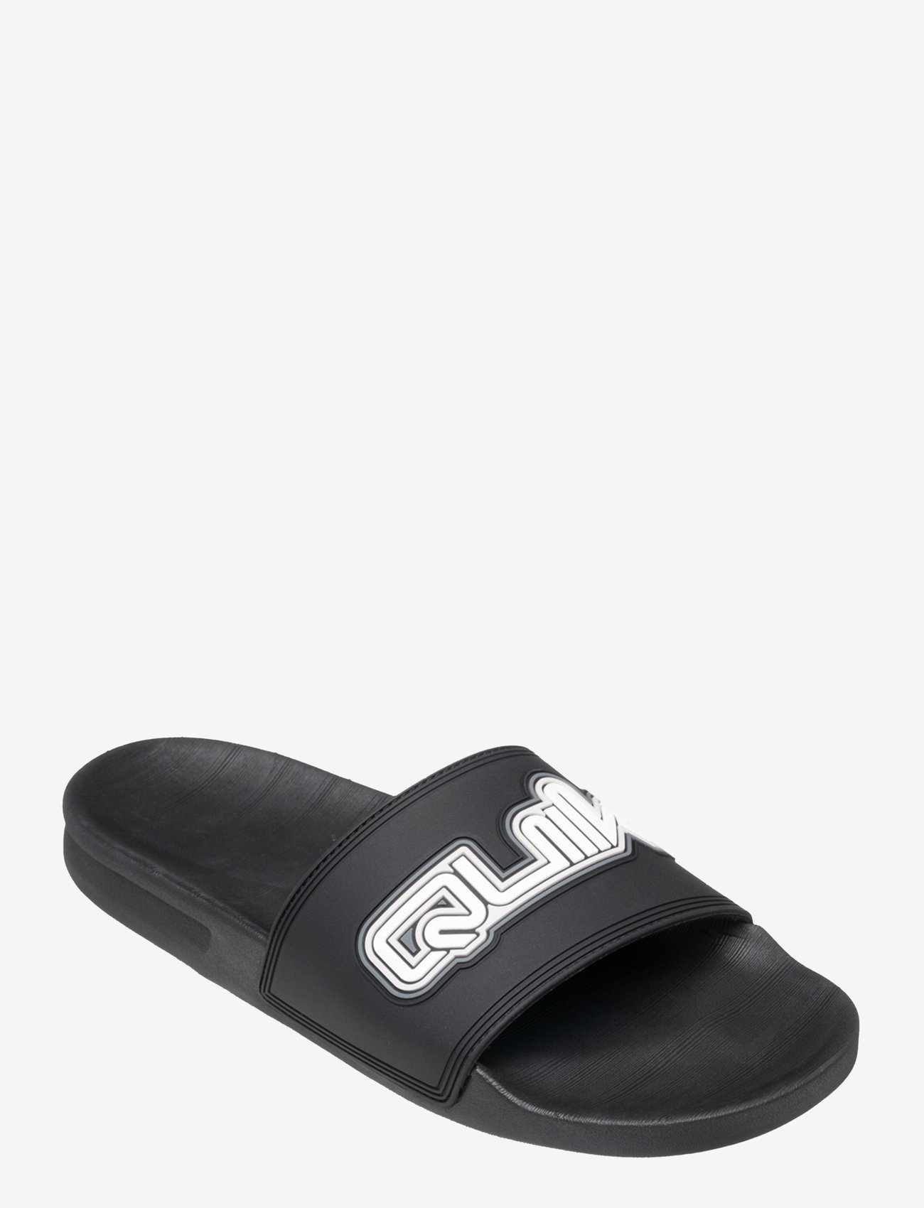 Quiksilver - RIVI WORDMARK SLIDE II - basseiniplätud - black 5 - 0
