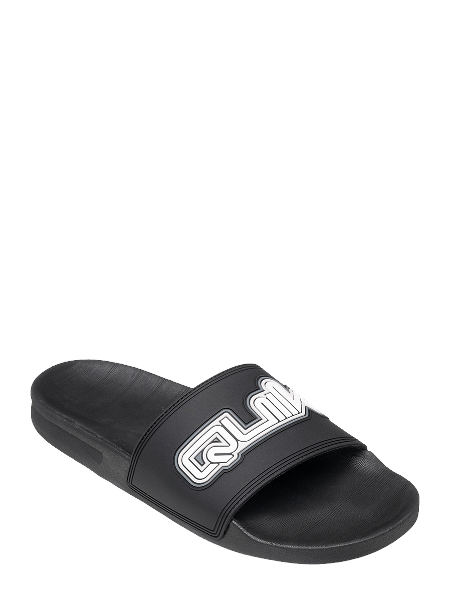 Quiksilver - RIVI WORDMARK SLIDE II - sundlaugaskór - black 5 - 0