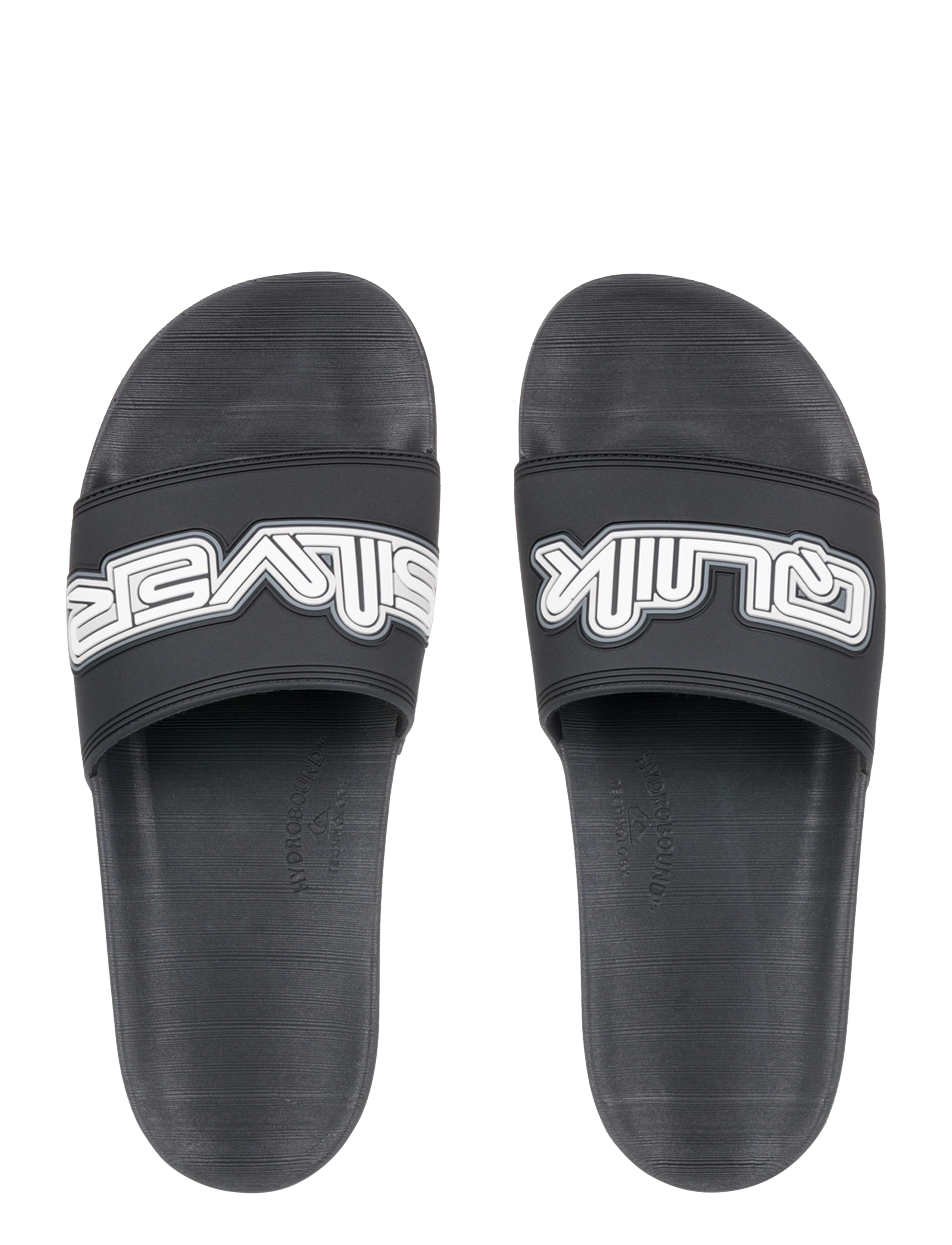 Quiksilver - RIVI WORDMARK SLIDE II - laveste priser - black 5 - 2