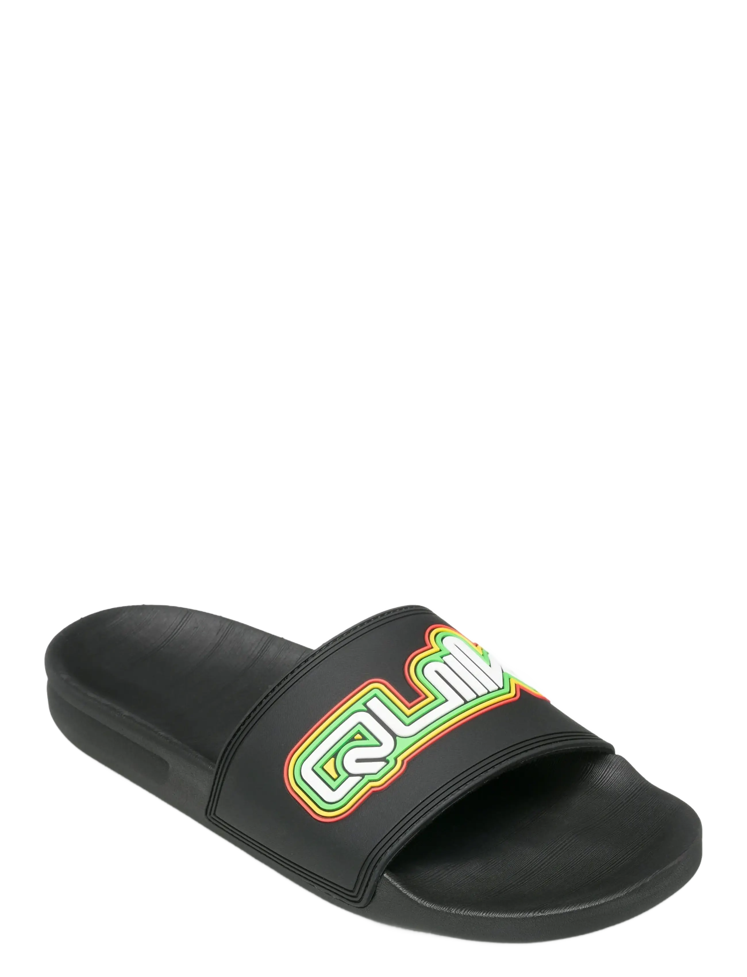 Quiksilver Rivi Wordmark Slide Ii, Mænd, Slide Sandal, Sort, Str: 42