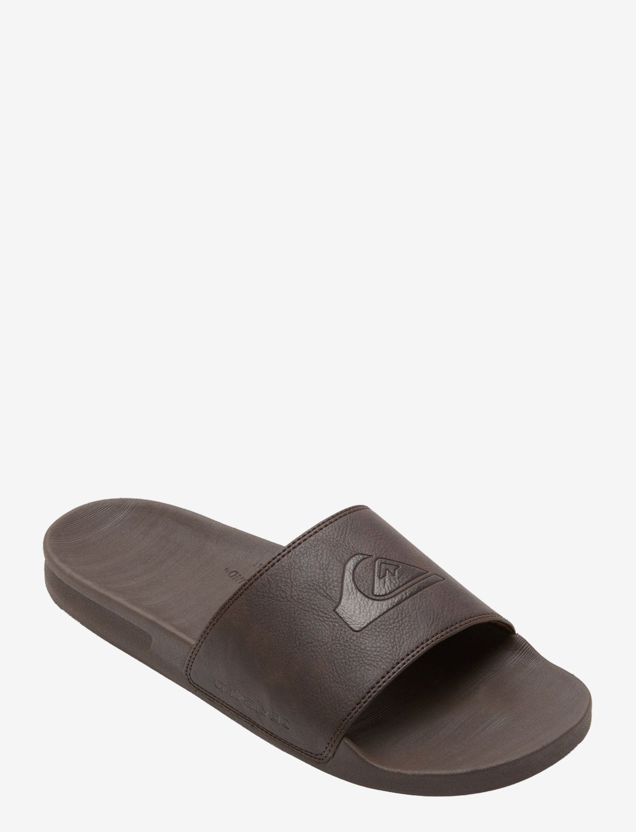 Quiksilver - RIVI NUBUCK SLIDE - pool-sandalen - brown 1 - 0