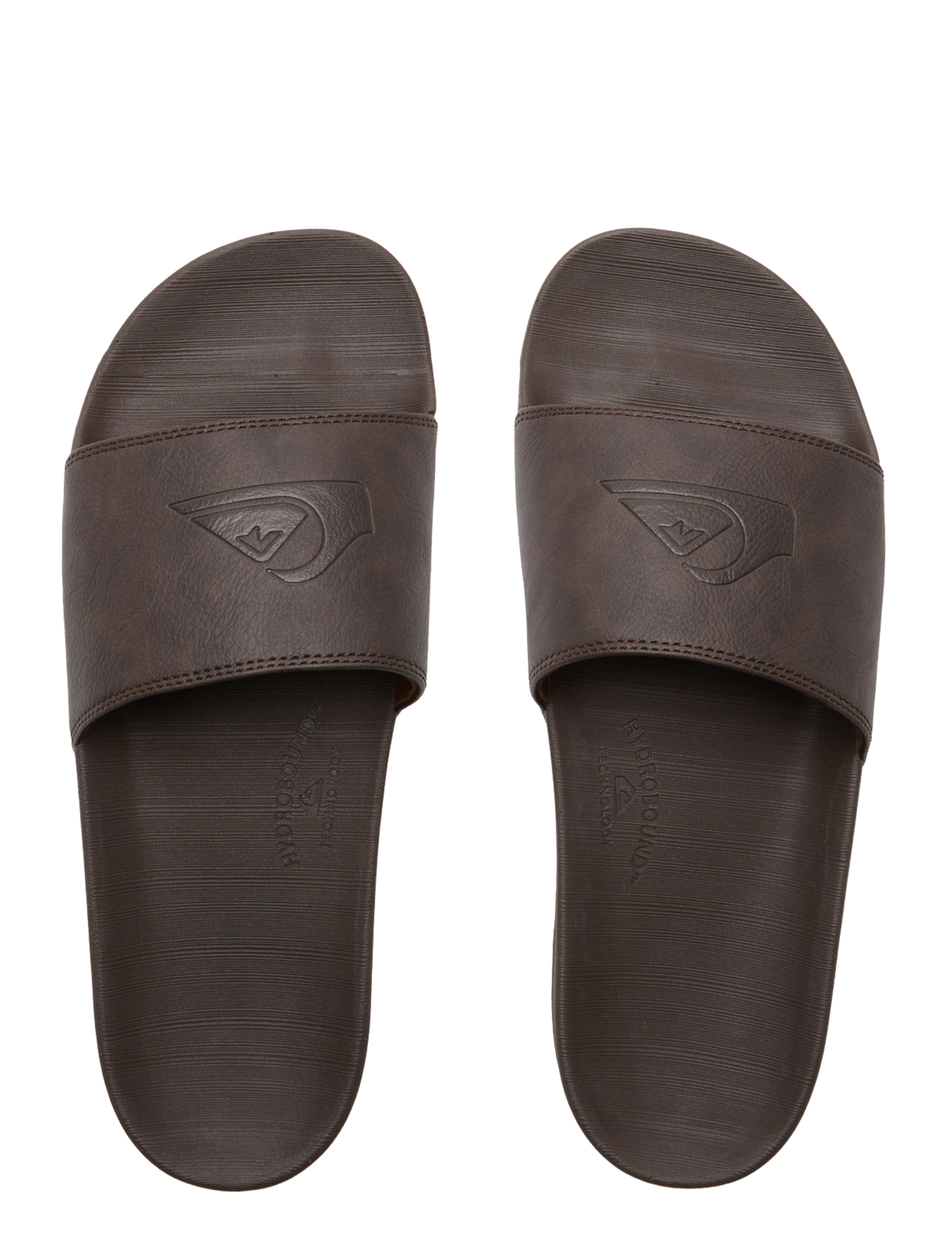 Quiksilver - RIVI NUBUCK SLIDE - laveste priser - brown 1 - 2