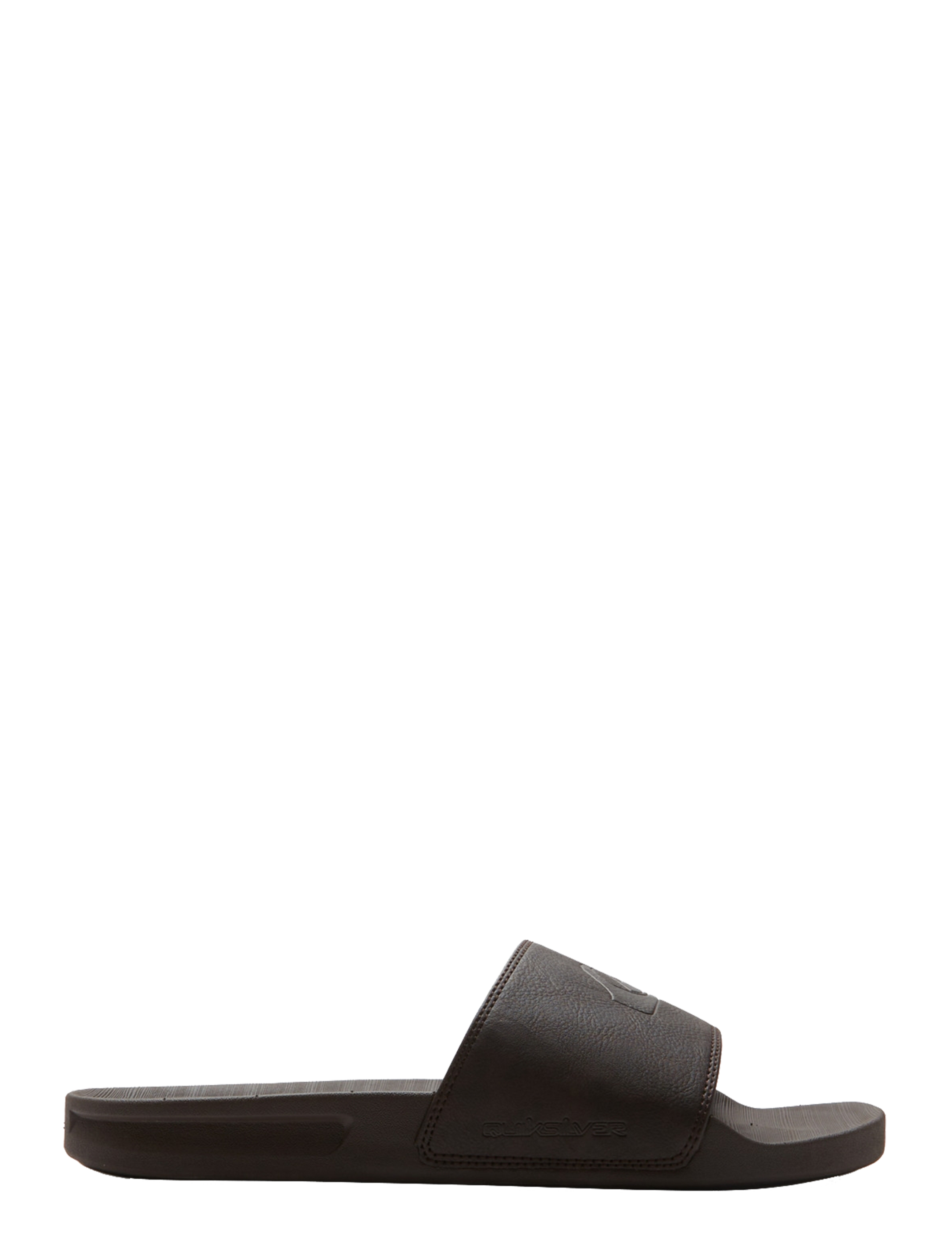 Quiksilver - RIVI NUBUCK SLIDE - laveste priser - brown 1 - 4