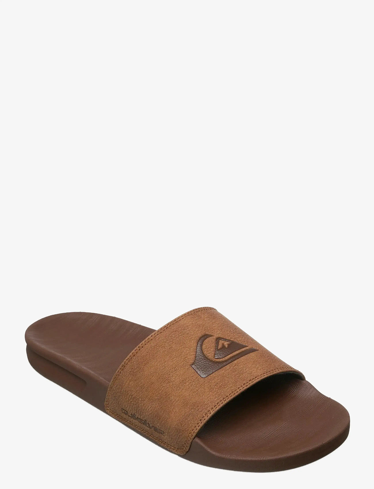 Quiksilver - RIVI NUBUCK SLIDE - badesko & badesandaler - brown 2 - 0