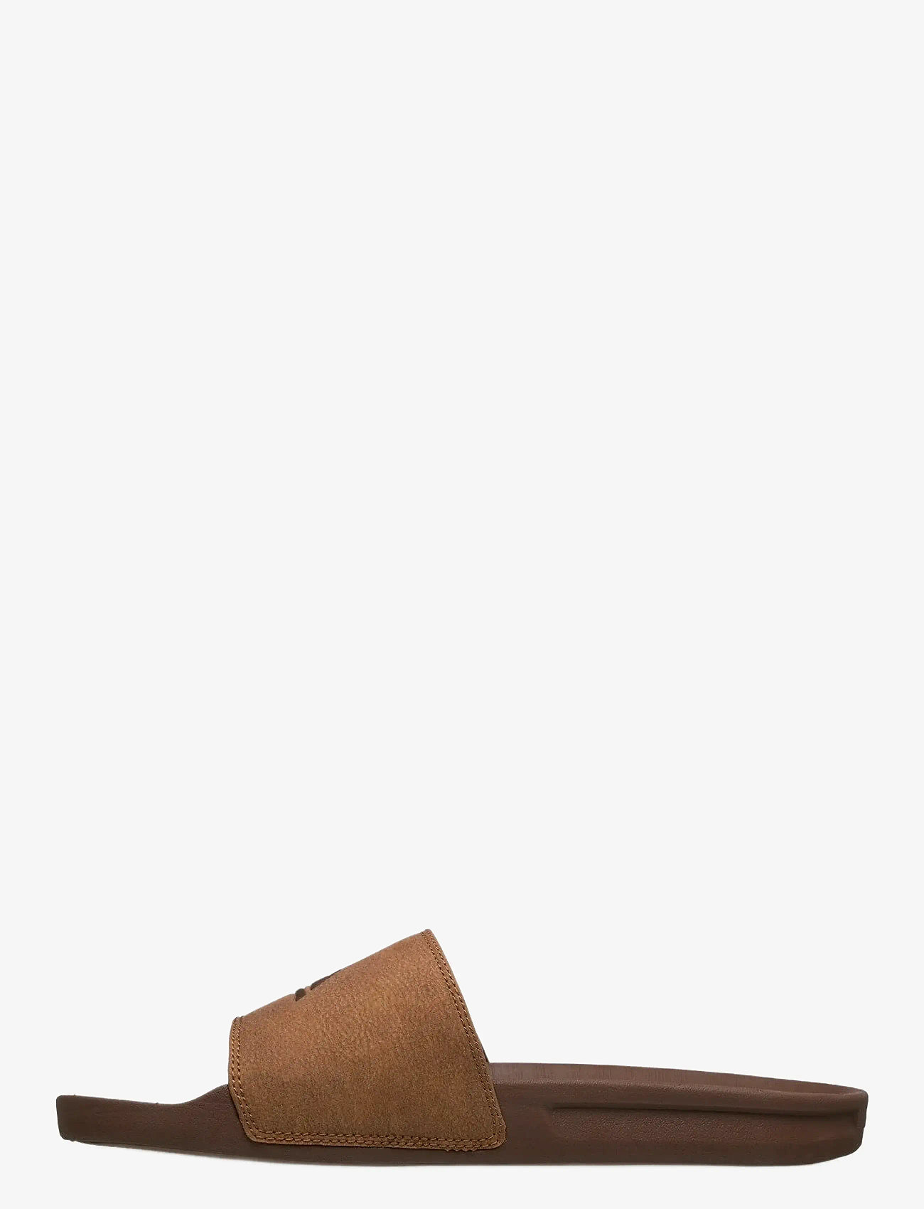 Quiksilver - RIVI NUBUCK SLIDE - badesko & badesandaler - brown 2 - 1
