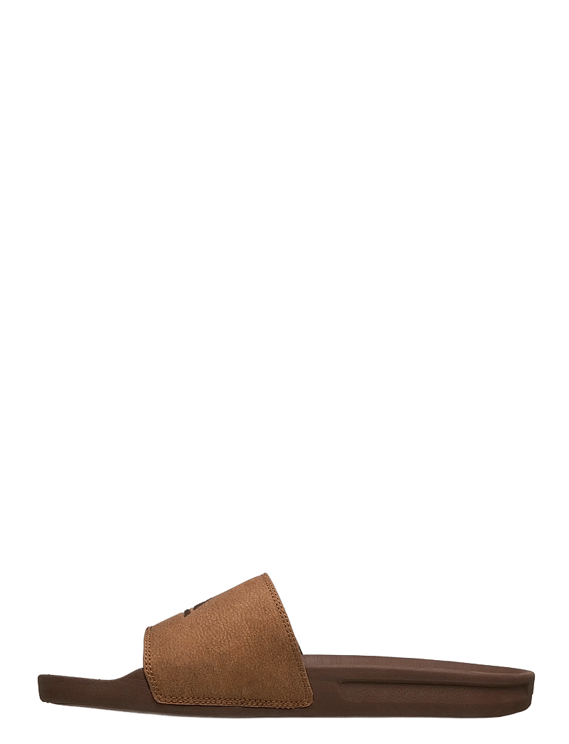 Quiksilver - RIVI NUBUCK SLIDE - badesko & badesandaler - brown 2 - 1