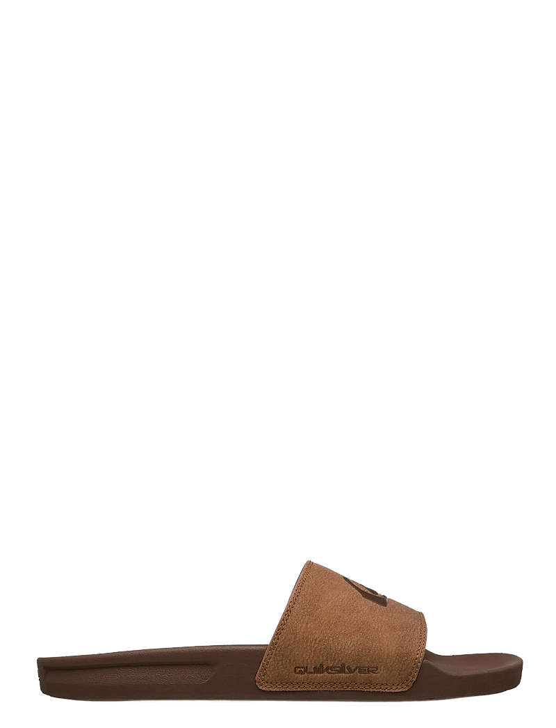 Quiksilver - RIVI NUBUCK SLIDE - badesko & badesandaler - brown 2 - 2