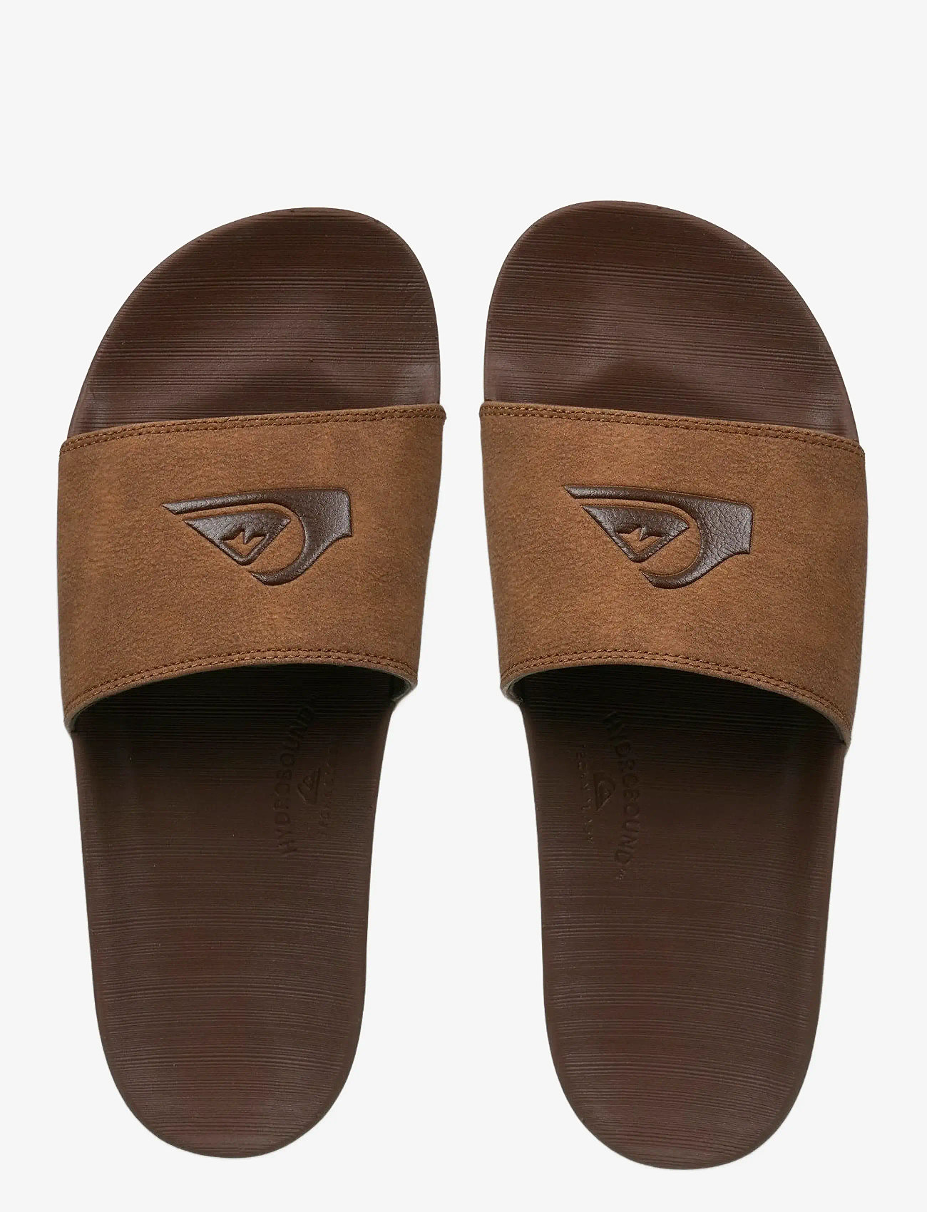 Quiksilver - RIVI NUBUCK SLIDE - badesko & badesandaler - brown 2 - 3