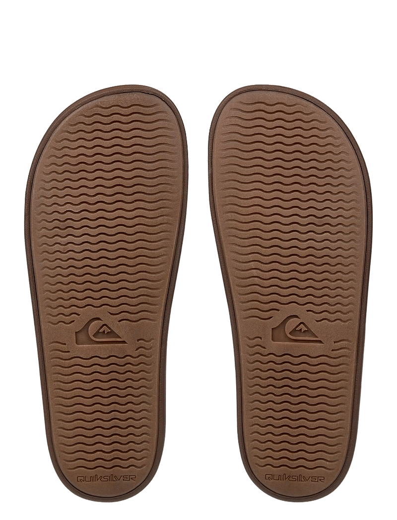 Quiksilver - RIVI NUBUCK SLIDE - badesko & badesandaler - brown 2 - 4