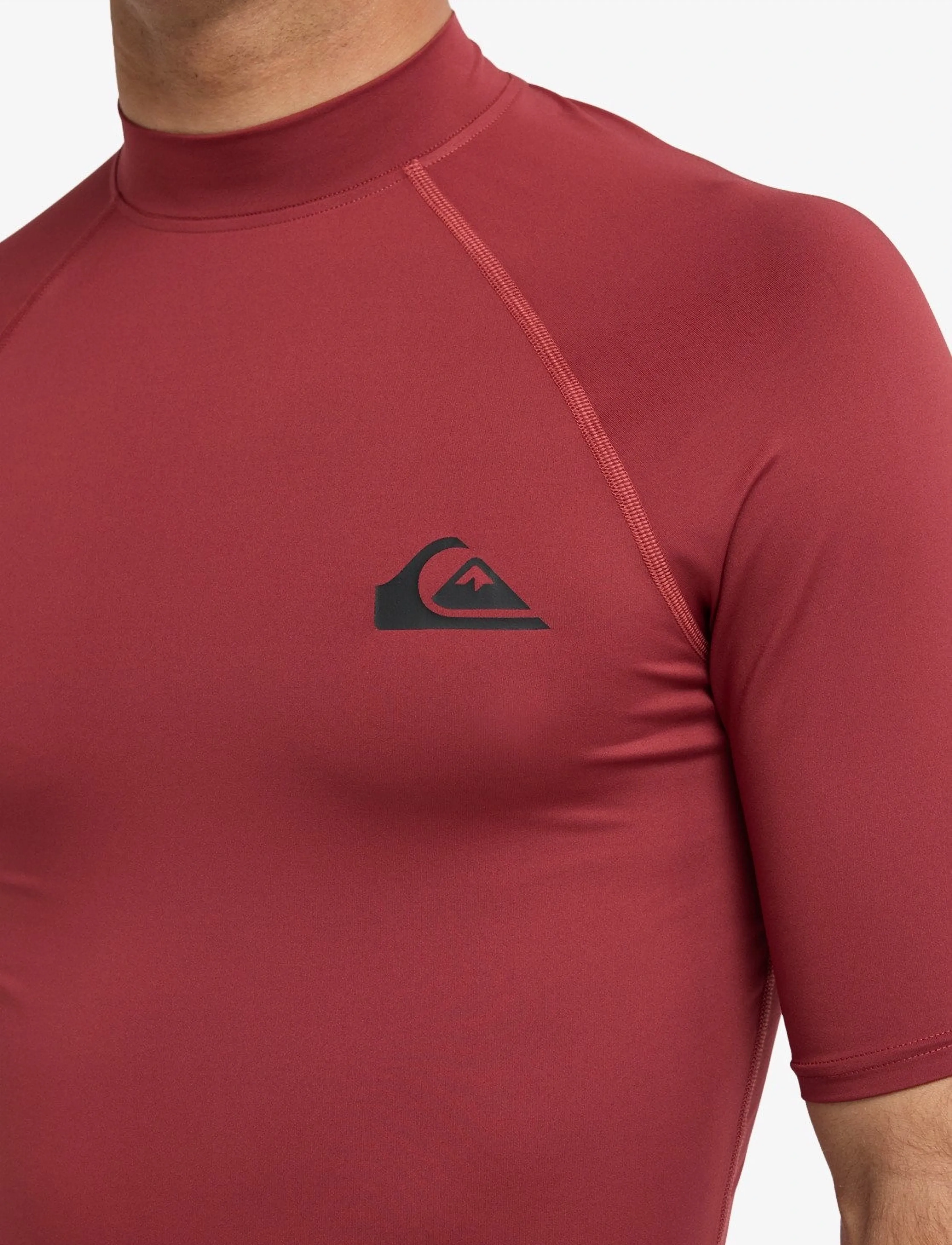 Quiksilver - EVERYDAY UPF50 SS - t-shirts - burnt russet - 5
