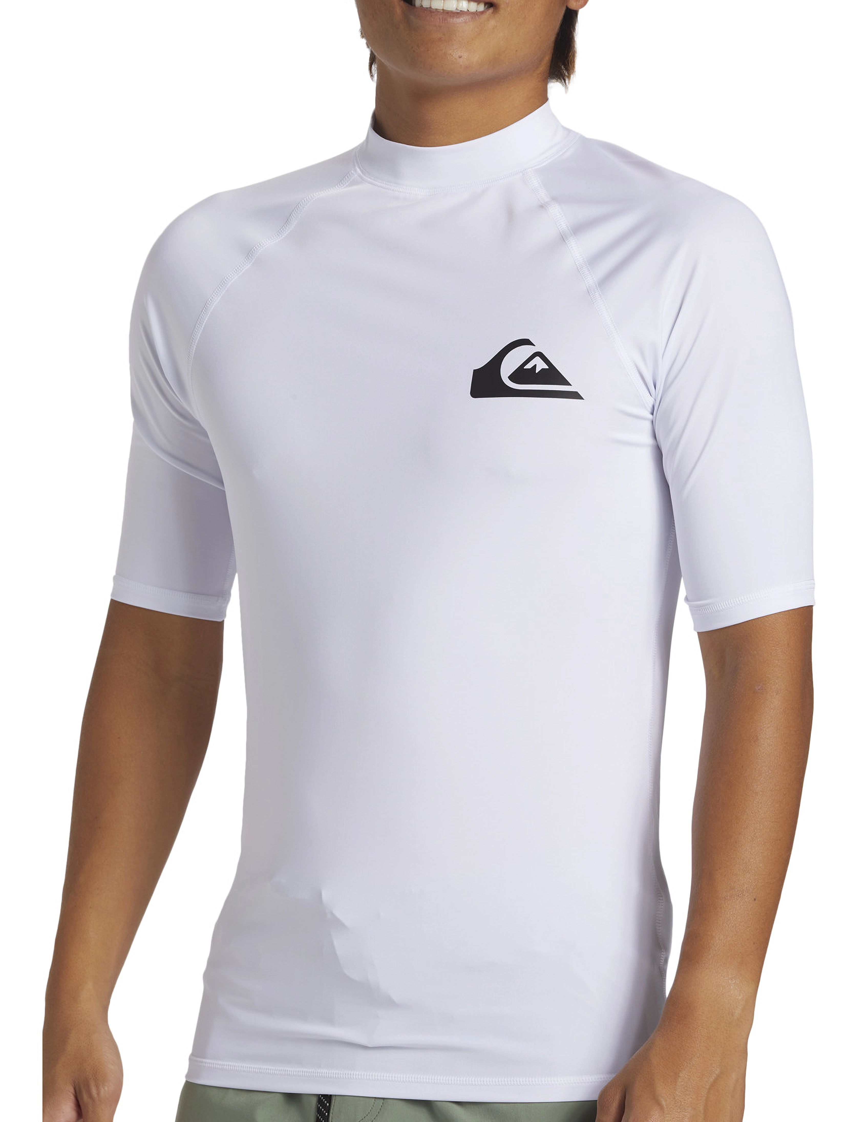 Quiksilver - EVERYDAY UPF50 SS - t-shirts - white - 4