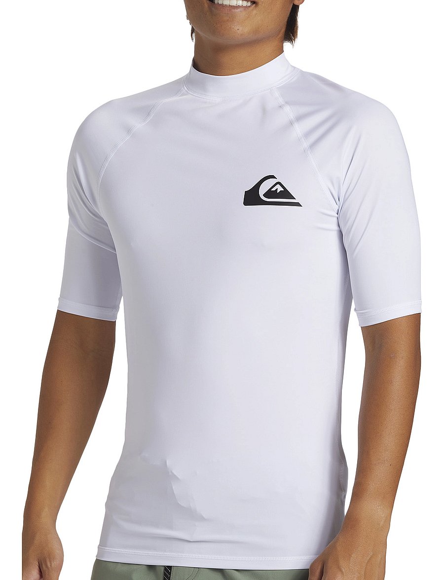 Quiksilver - EVERYDAY UPF50 SS - t-shirts - white - 4
