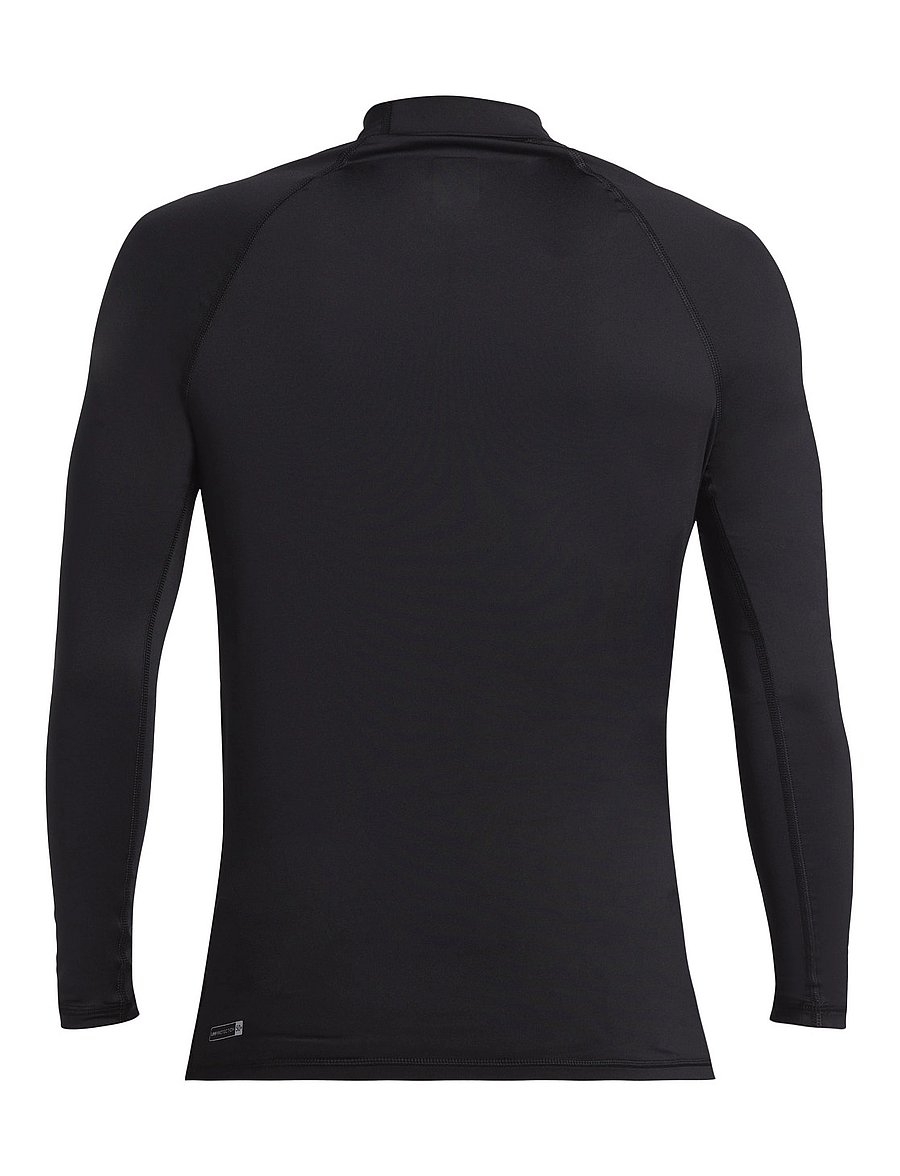 Quiksilver - EVERYDAY UPF50 LS - långärmade tröjor - black - 2