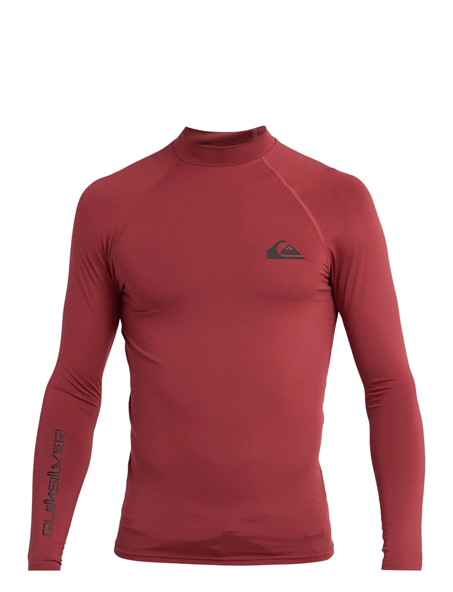 Quiksilver - EVERYDAY UPF50 LS - långärmade tröjor - burnt russet - 1