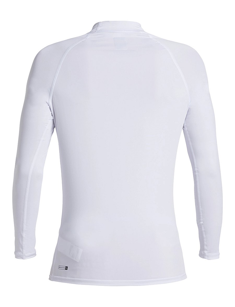 Quiksilver - EVERYDAY UPF50 LS - långärmade tröjor - white - 3