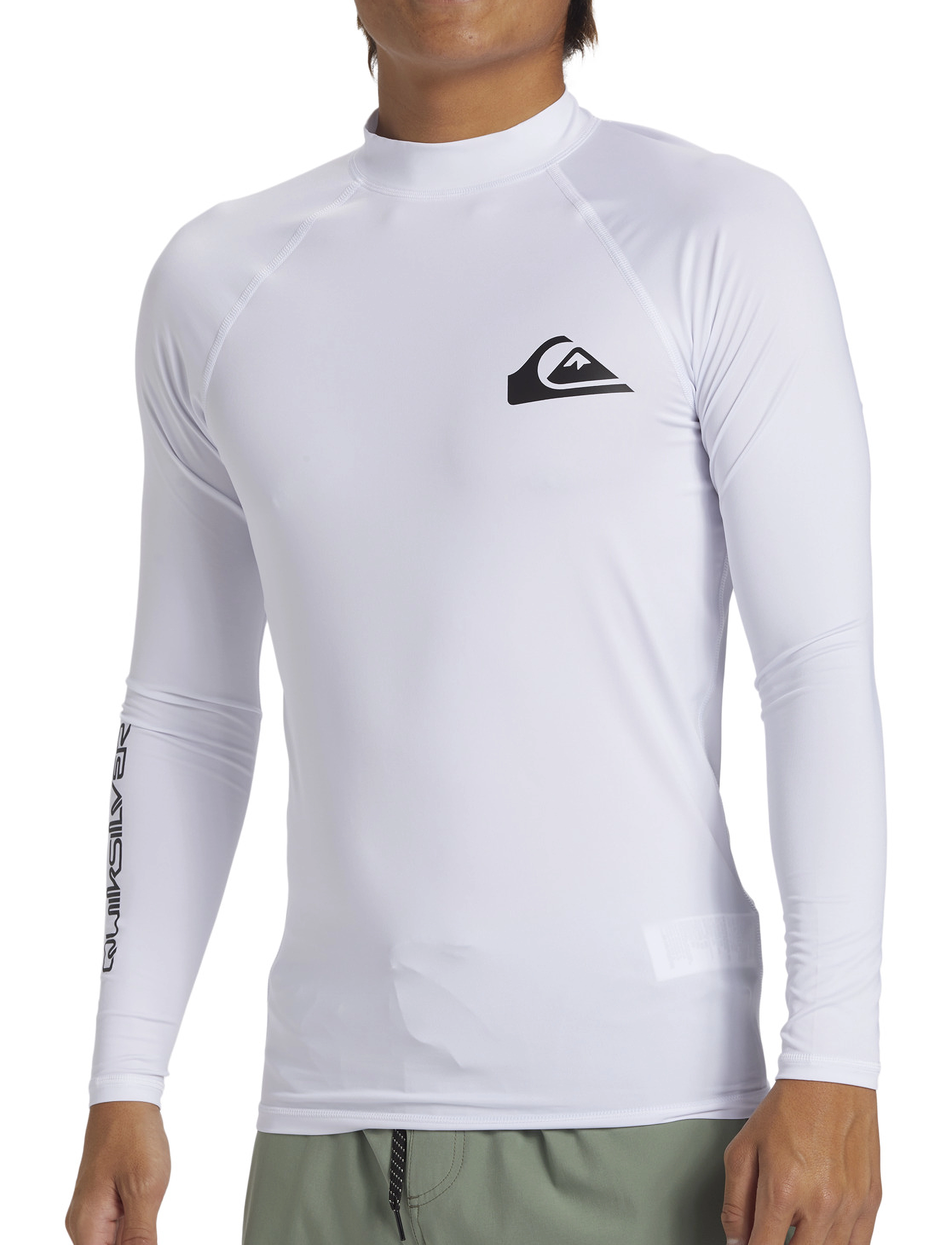 Quiksilver - EVERYDAY UPF50 LS - pikkade varrukatega alussärgid - white - 4