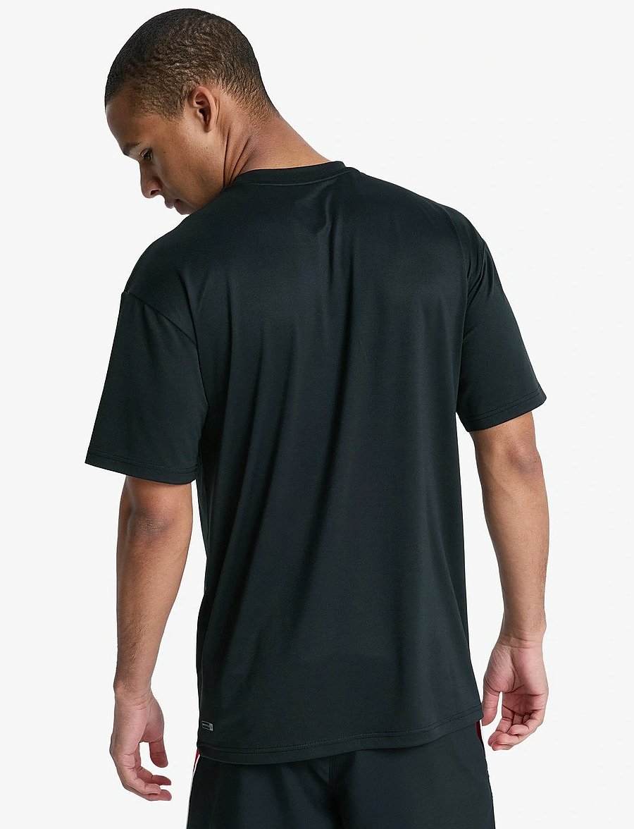 Quiksilver - EVERYDAY SURF TEE SS - oberteile & t-shirts - black - 3