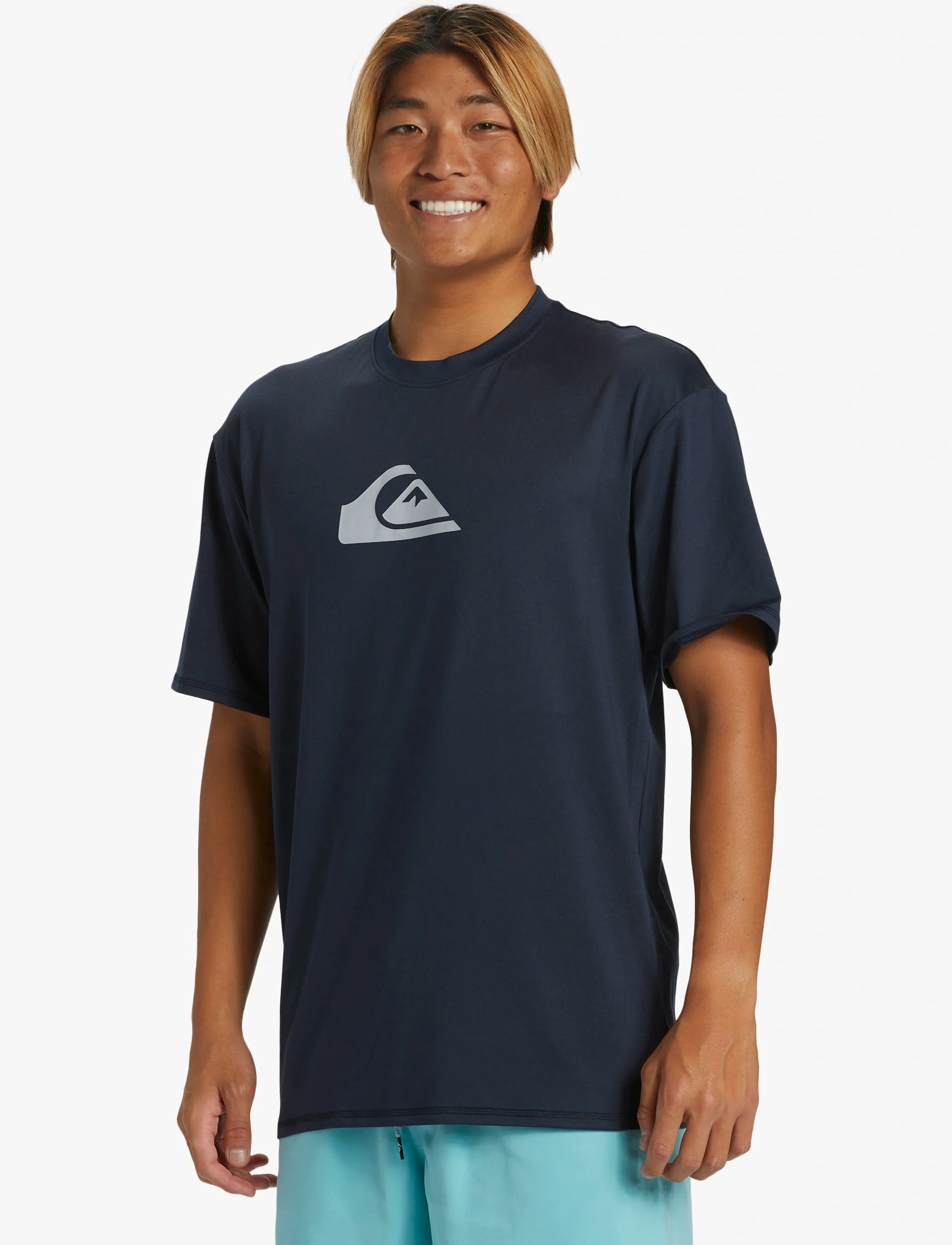 Quiksilver - EVERYDAY SURF TEE SS - t-shirts - dark navy - 4