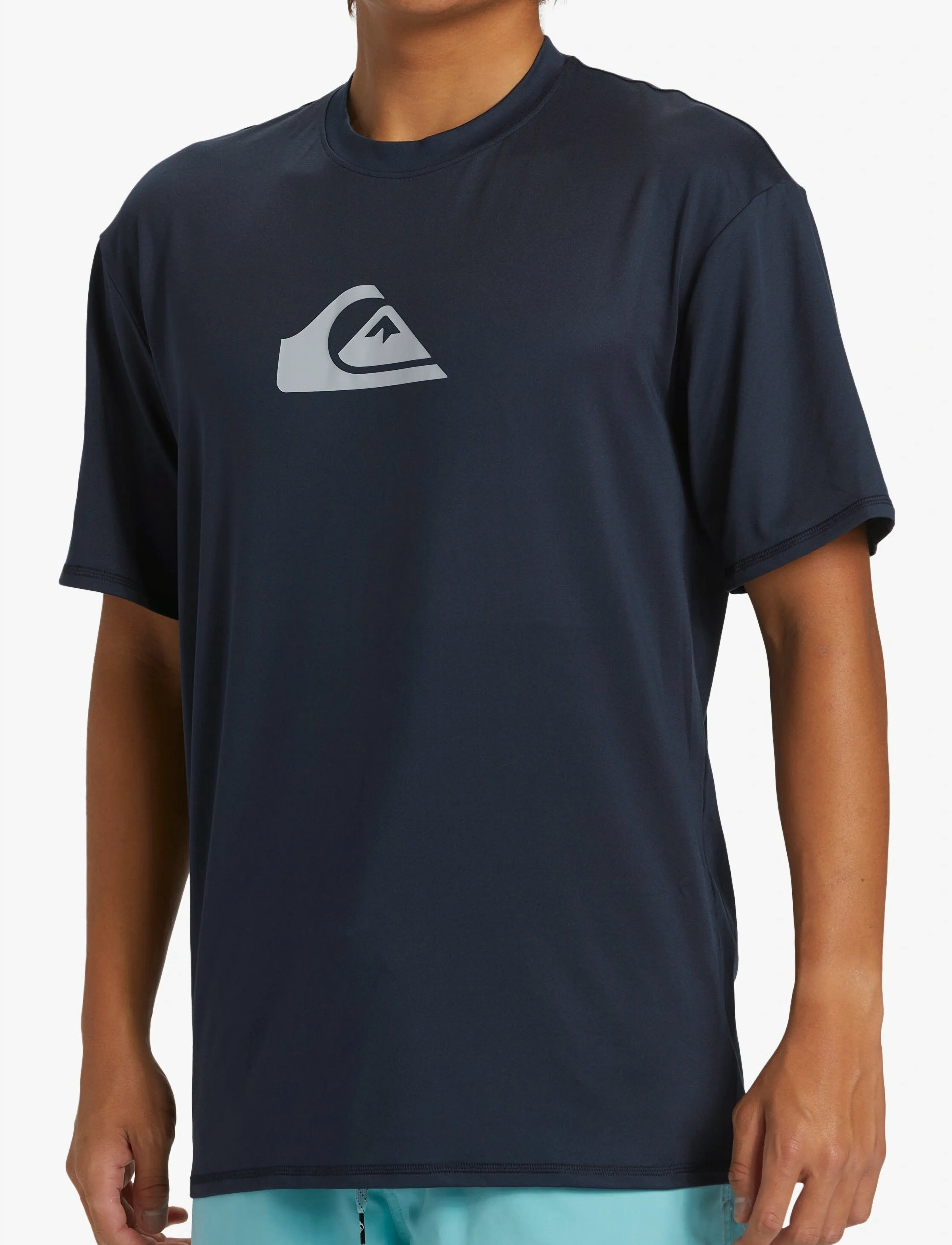 Quiksilver - EVERYDAY SURF TEE SS - t-shirts - dark navy - 5