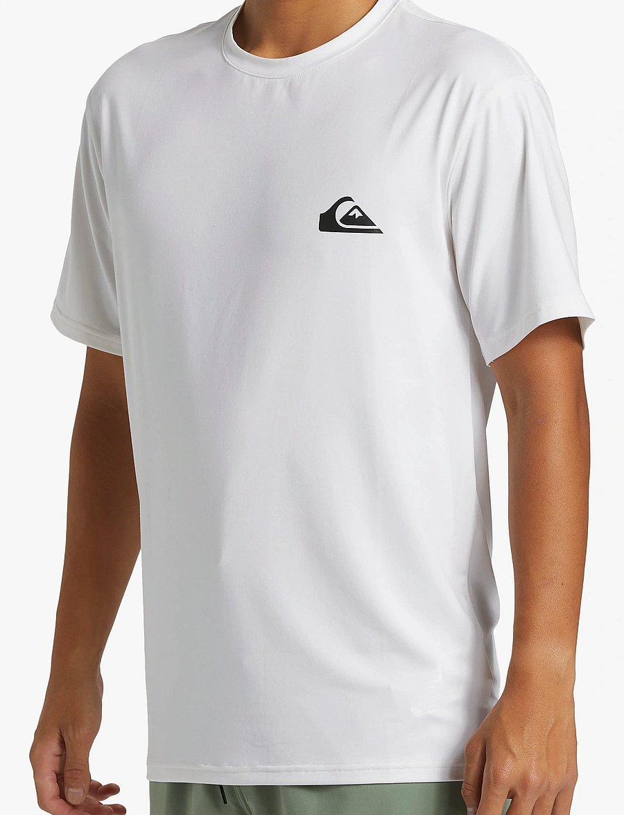 Quiksilver - EVERYDAY SURF TEE UPF50 SS - tops & t-shirts - white - 5