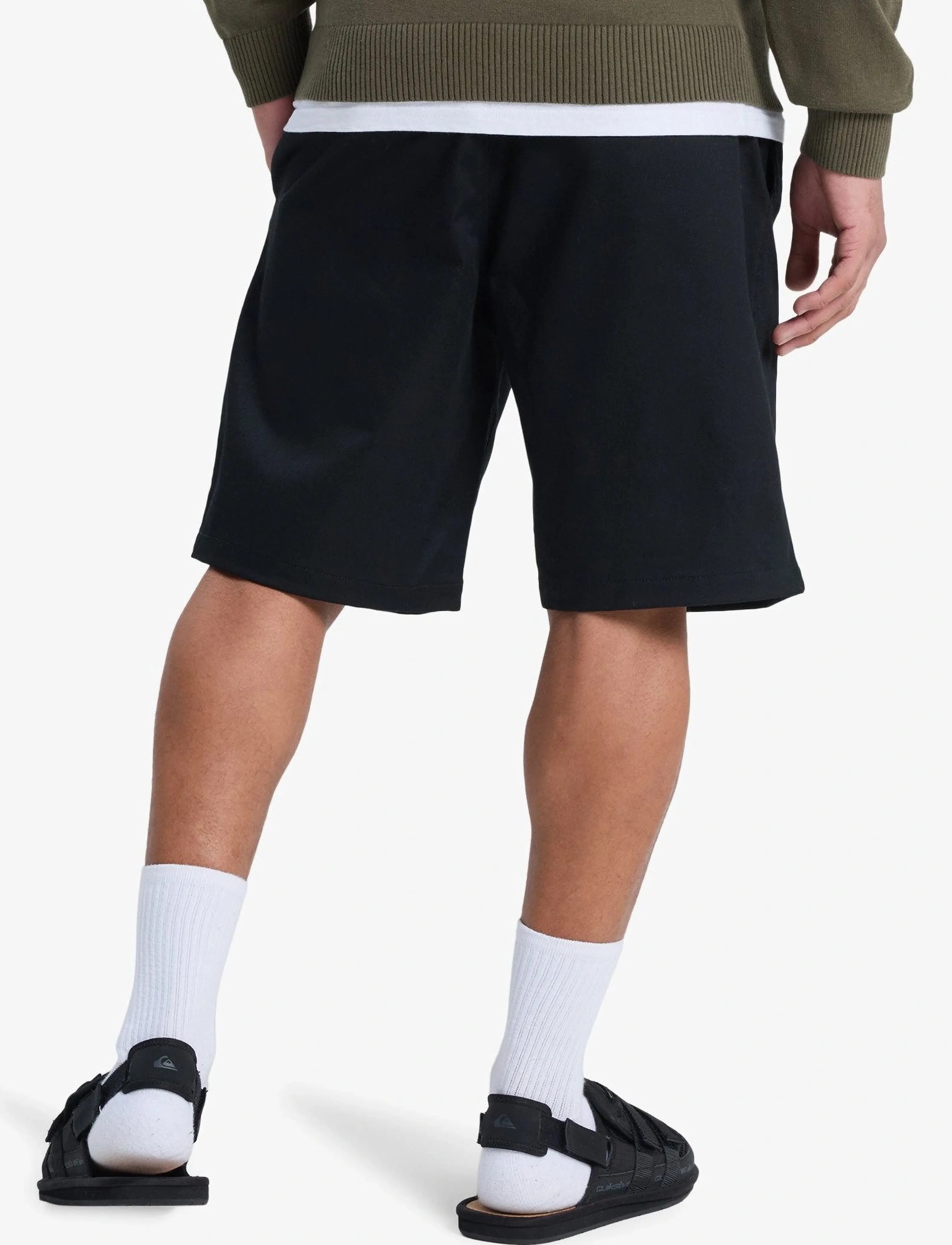 Quiksilver - UNION REGULAR SHORT 20 - buxur - black - 3