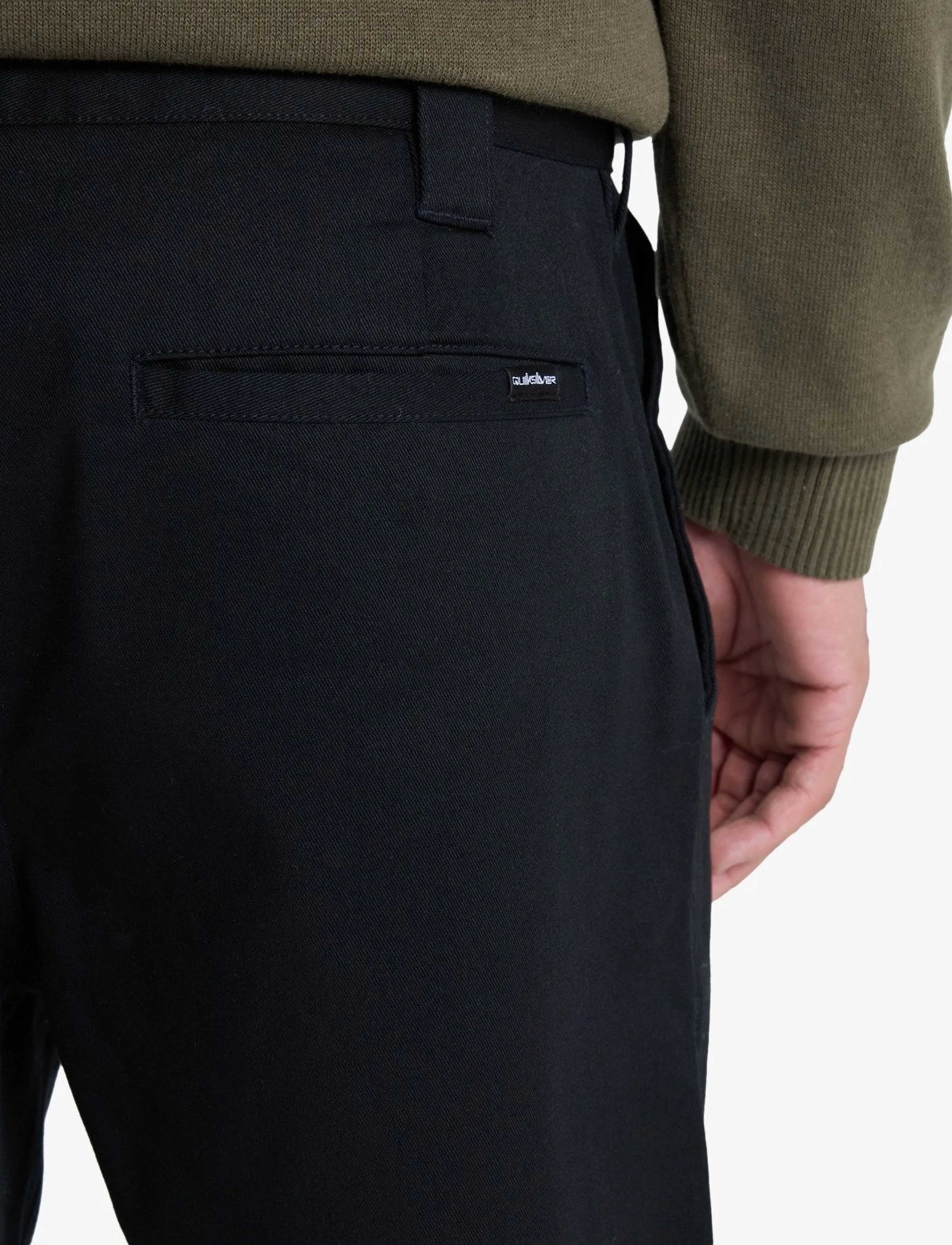 Quiksilver UNION REGULAR SHORT 20 - Streetstyle - BLACK / black