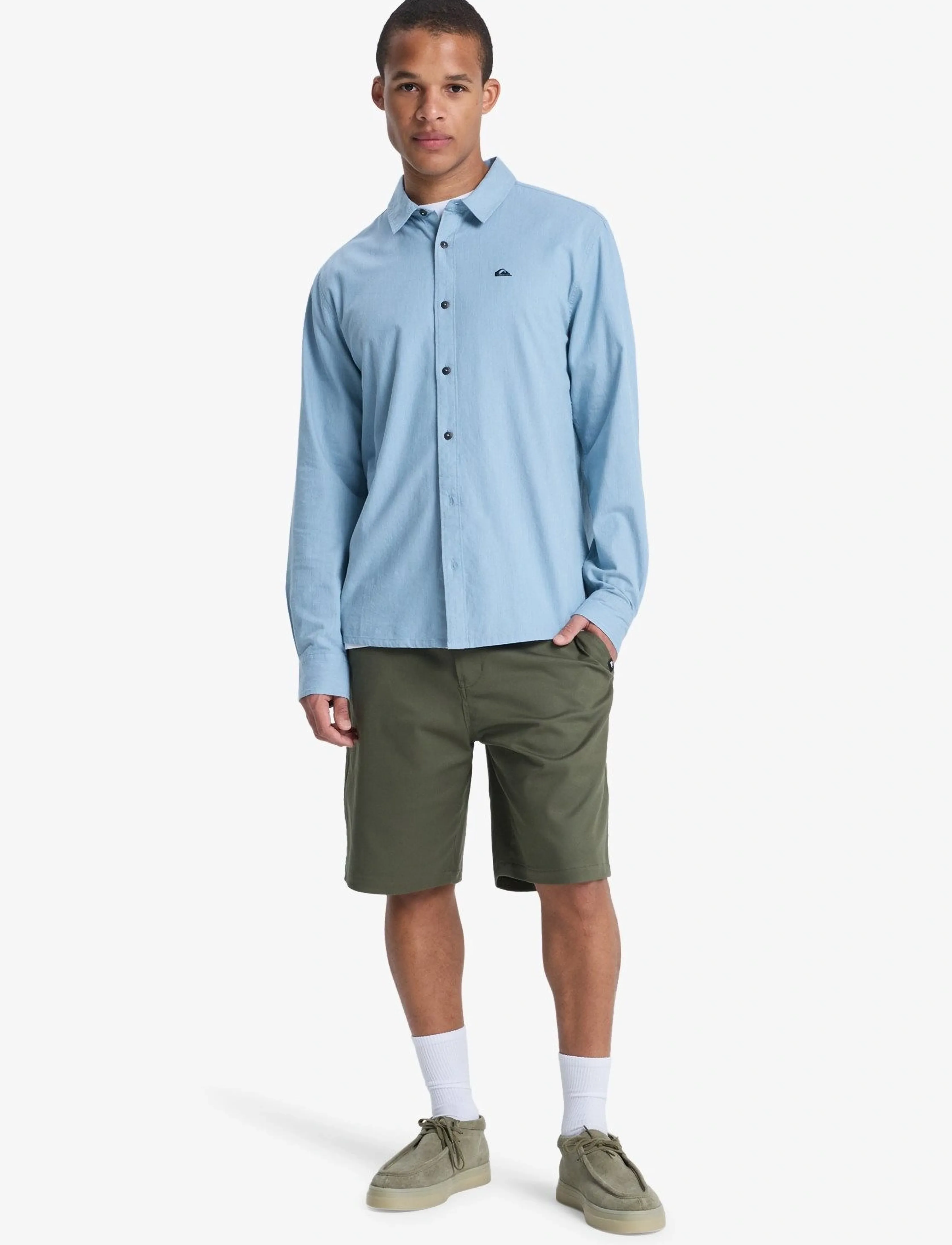 Quiksilver - UNION REGULAR SHORT 20 - freizeit shorts - grape leaf - 4