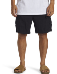 Quiksilver - TAXER CARGO - sports shorts - black - 2