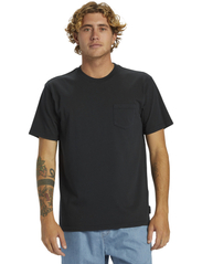 Quiksilver - SALT WATER PKT TEE SWP - short-sleeved t-shirts - black - 2