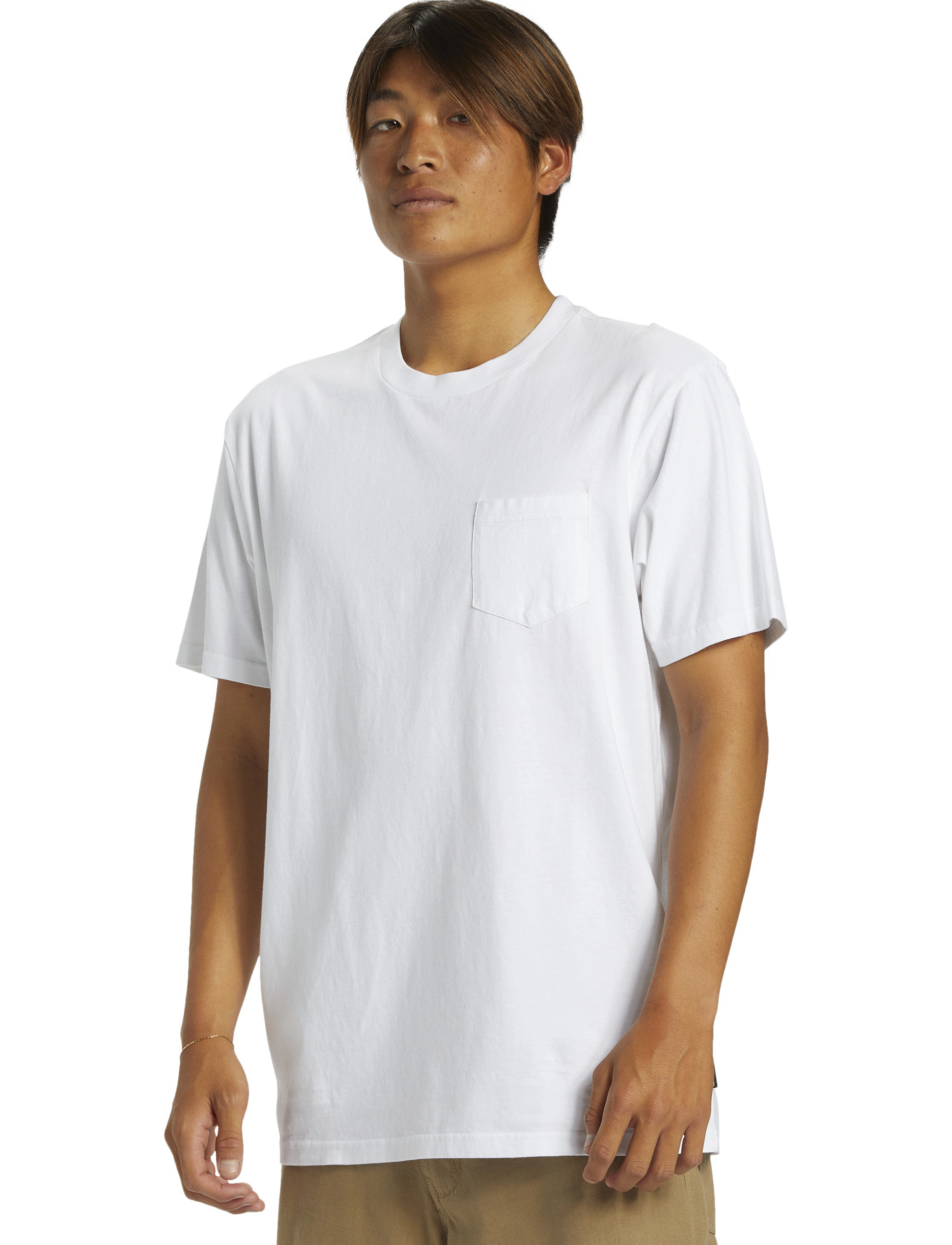 Quiksilver - SALT WATER PKT TEE SWP - white - 5