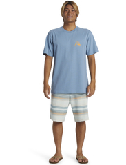 Quiksilver - THE ORIGINAL BOARDSHORT MOR - short-sleeved t-shirts - blue shadow - 4
