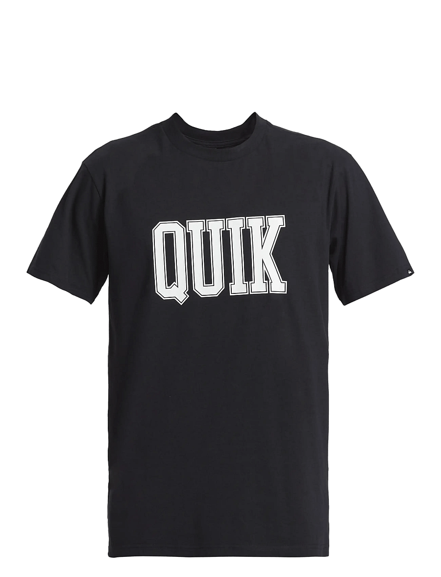 Quiksilver - GRIFF QUIK TEE GFN - t-krekli ar īsām piedurknēm - black - 1