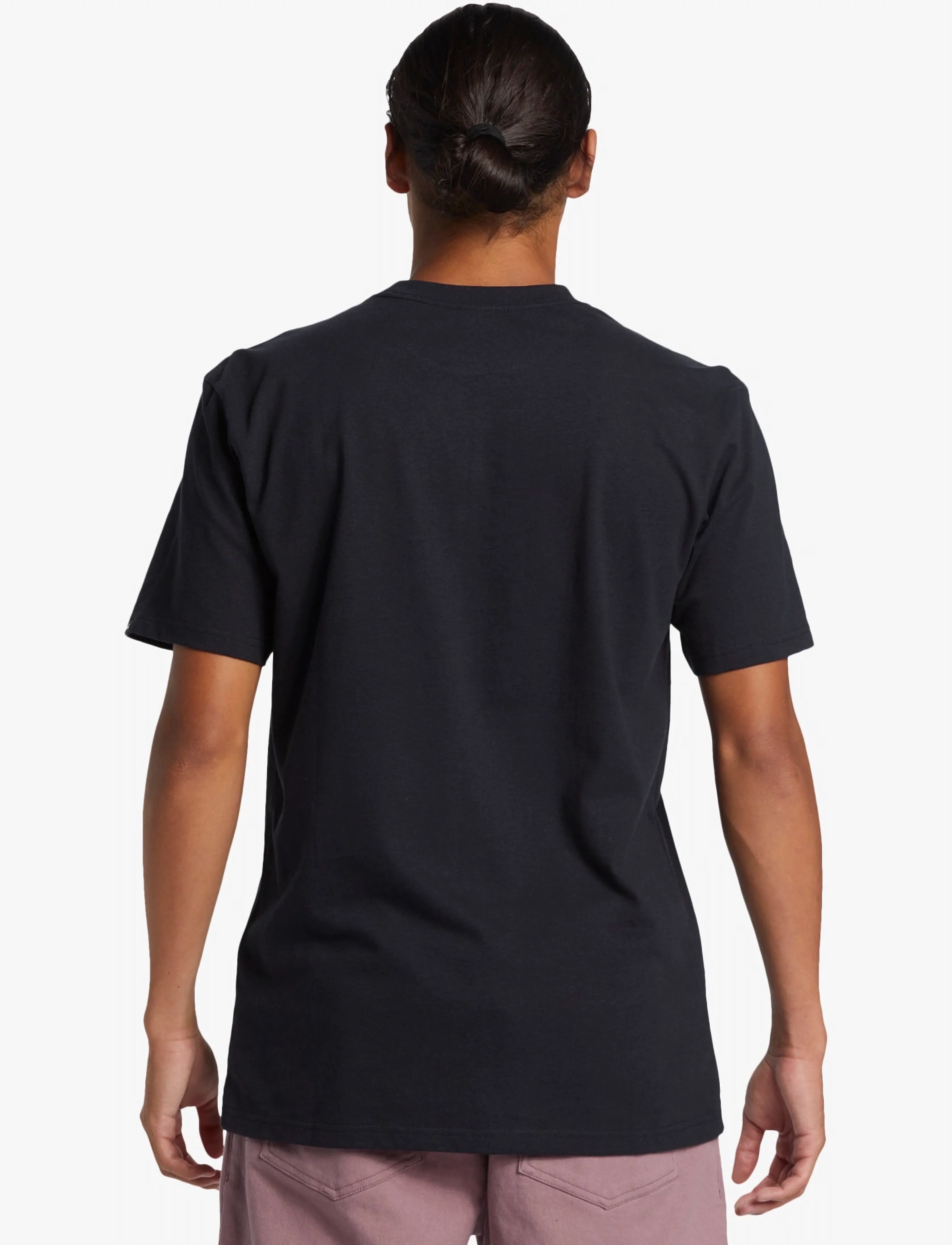 Quiksilver - GRIFF QUIK TEE GFN - najniższe ceny - black - 3