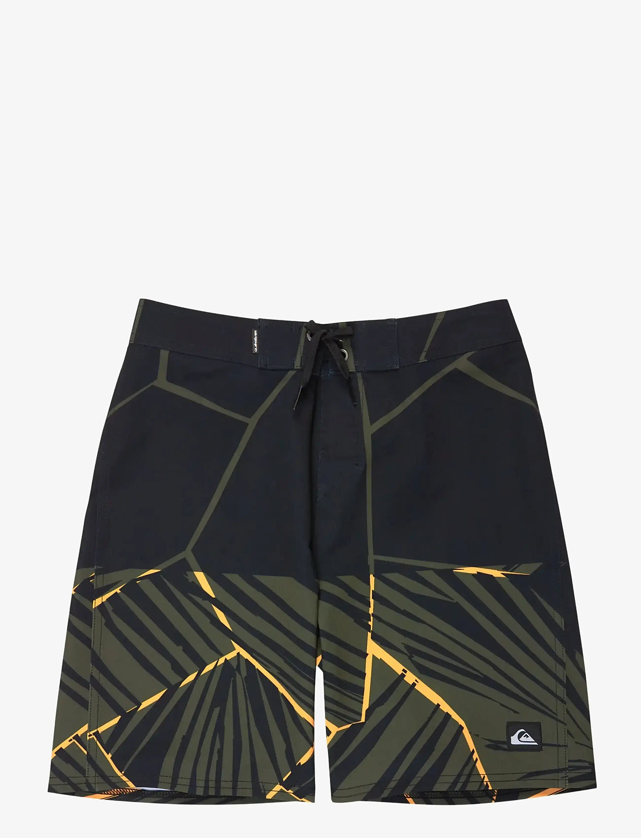 Quiksilver - SURFSILK STRAIGHT YTH 17 - badehosen - grape leaf natural block - 0