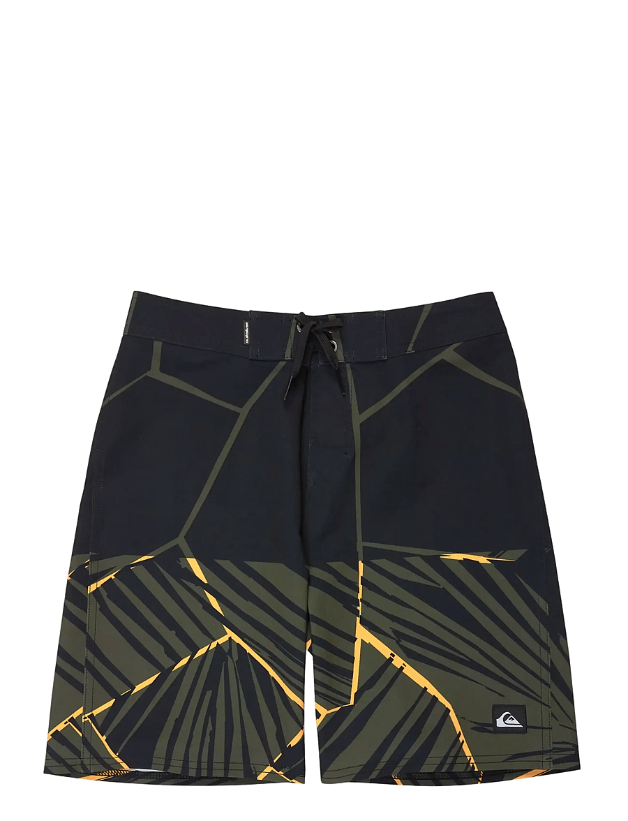 Quiksilver - SURFSILK STRAIGHT YTH 17 - badehosen - grape leaf natural block - 0