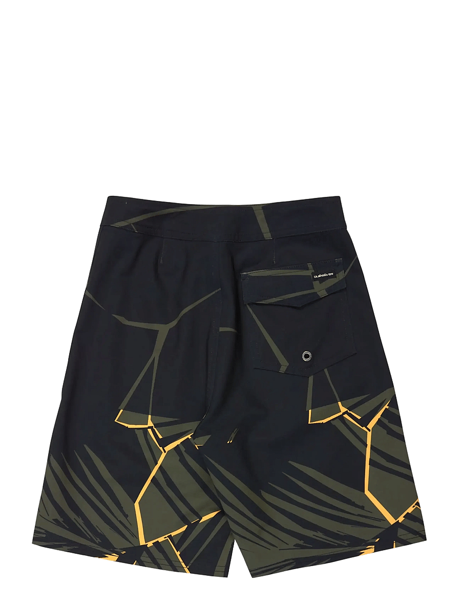 Quiksilver - SURFSILK STRAIGHT YTH 17 - badehosen - grape leaf natural block - 1