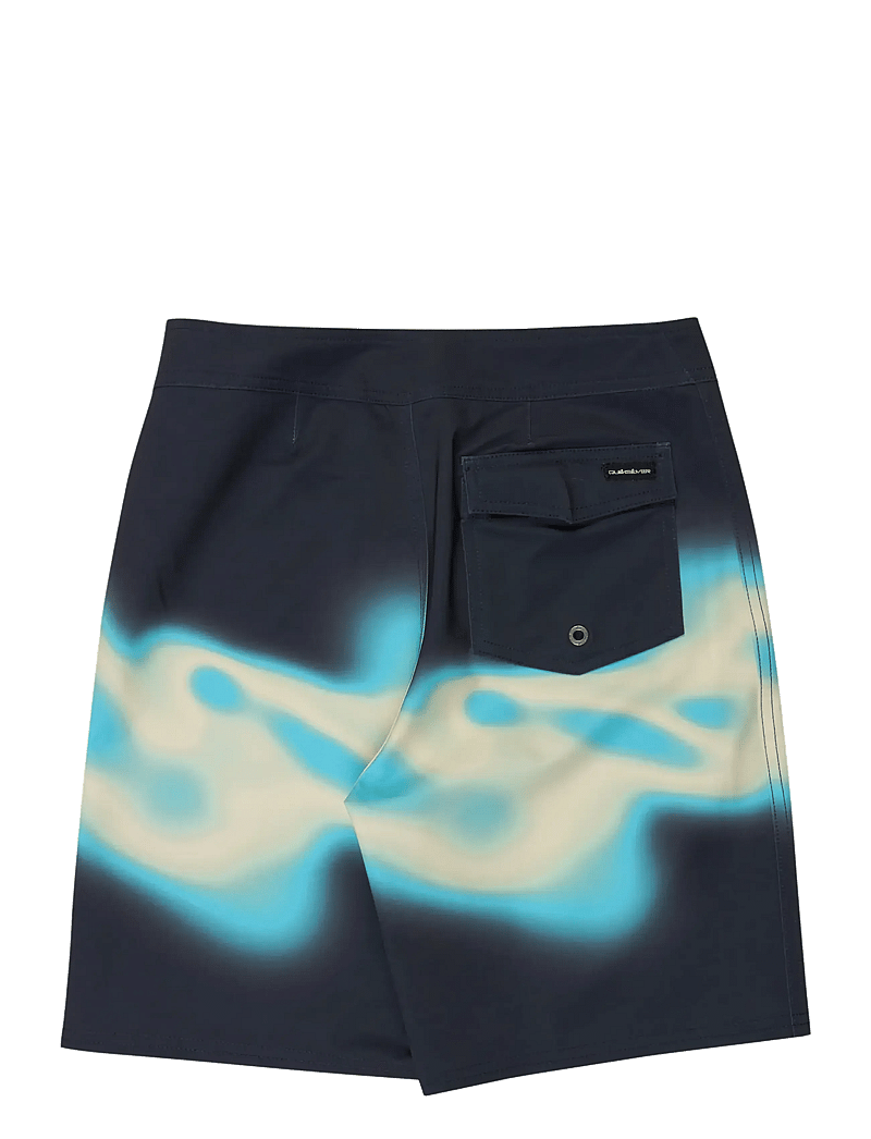 Quiksilver - SURFSILK STRAIGHT YTH 17 - badbyxor - dark navy thermo stripe - 1