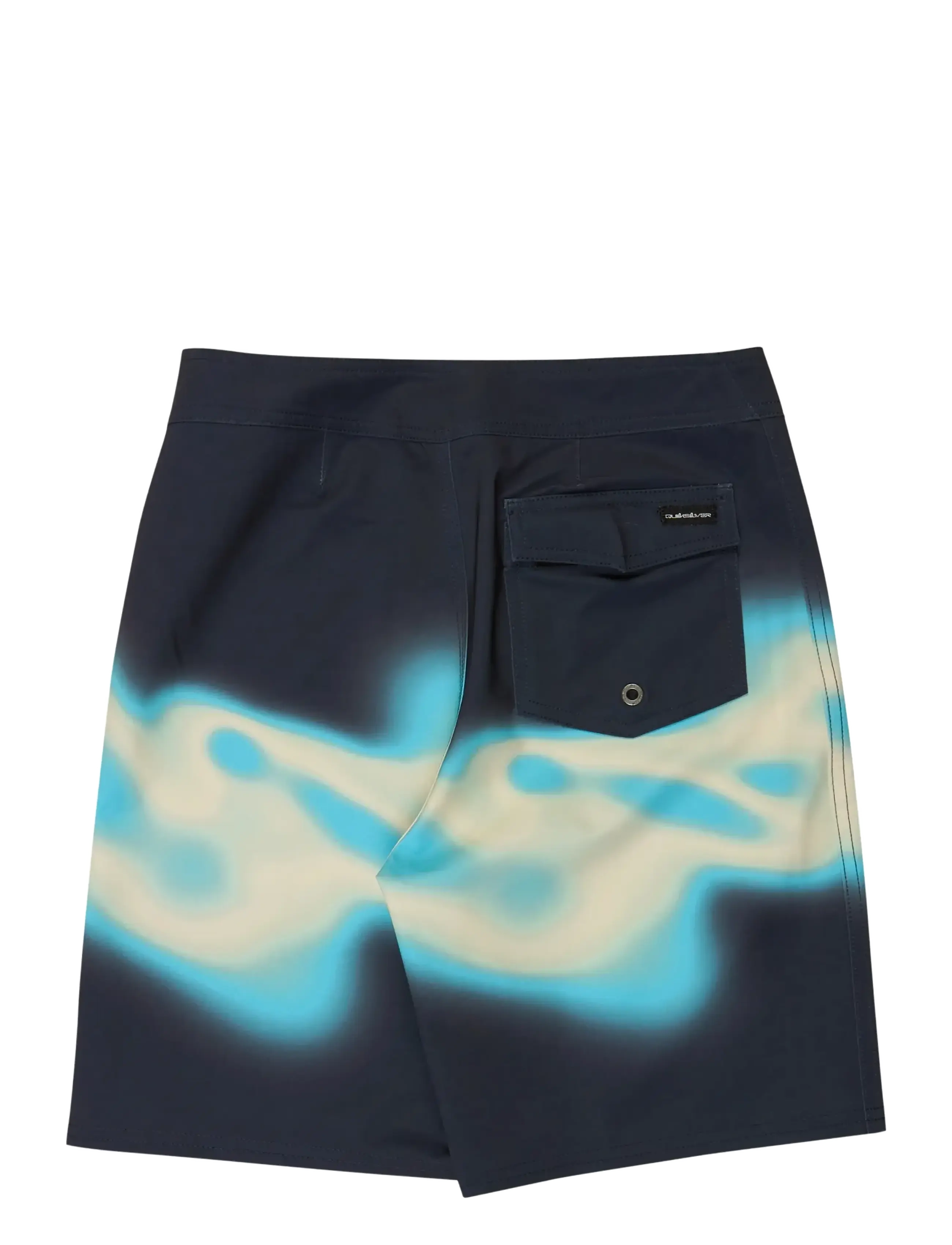 Quiksilver - SURFSILK STRAIGHT YTH 17 - swim shorts - dark navy thermo stripe - 1