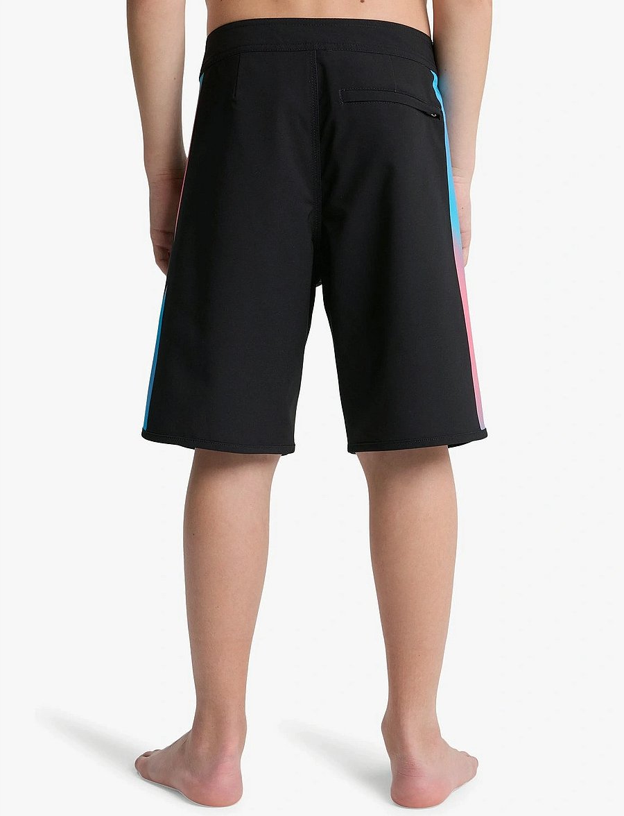 Quiksilver - SURFSILK HOLMES YTH 17 - zwembroeken - black holmes - 3
