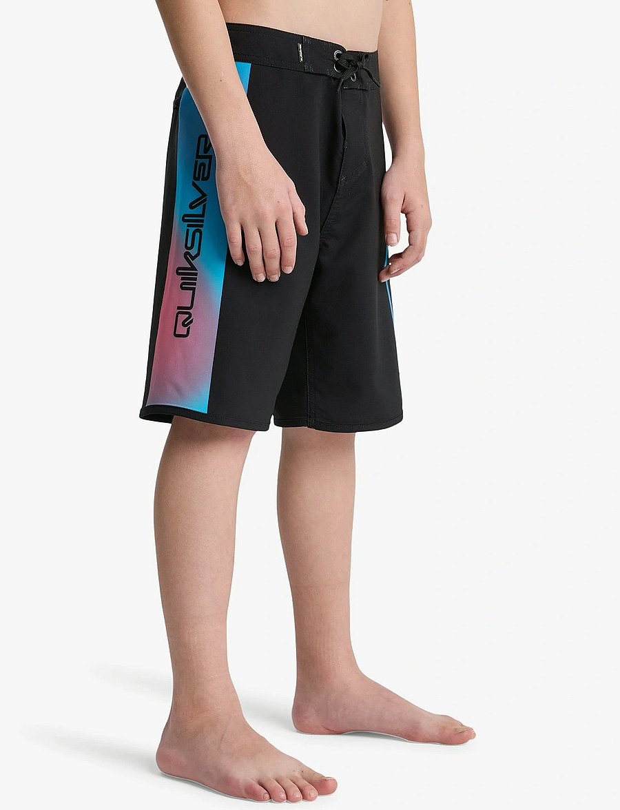 Quiksilver - SURFSILK HOLMES YTH 17 - zwembroeken - black holmes - 4