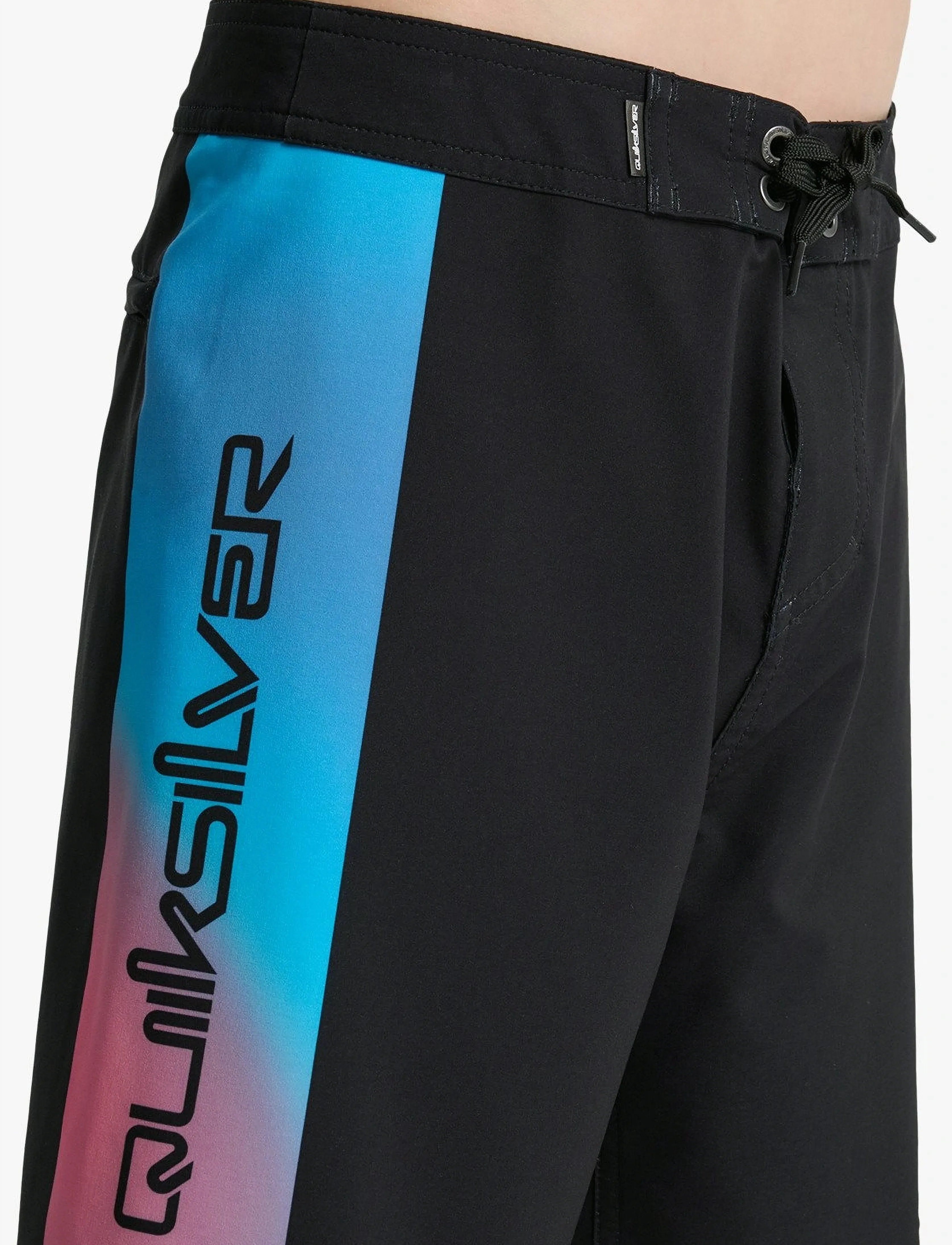 Quiksilver - SURFSILK HOLMES YTH 17 - zwembroeken - black holmes - 5