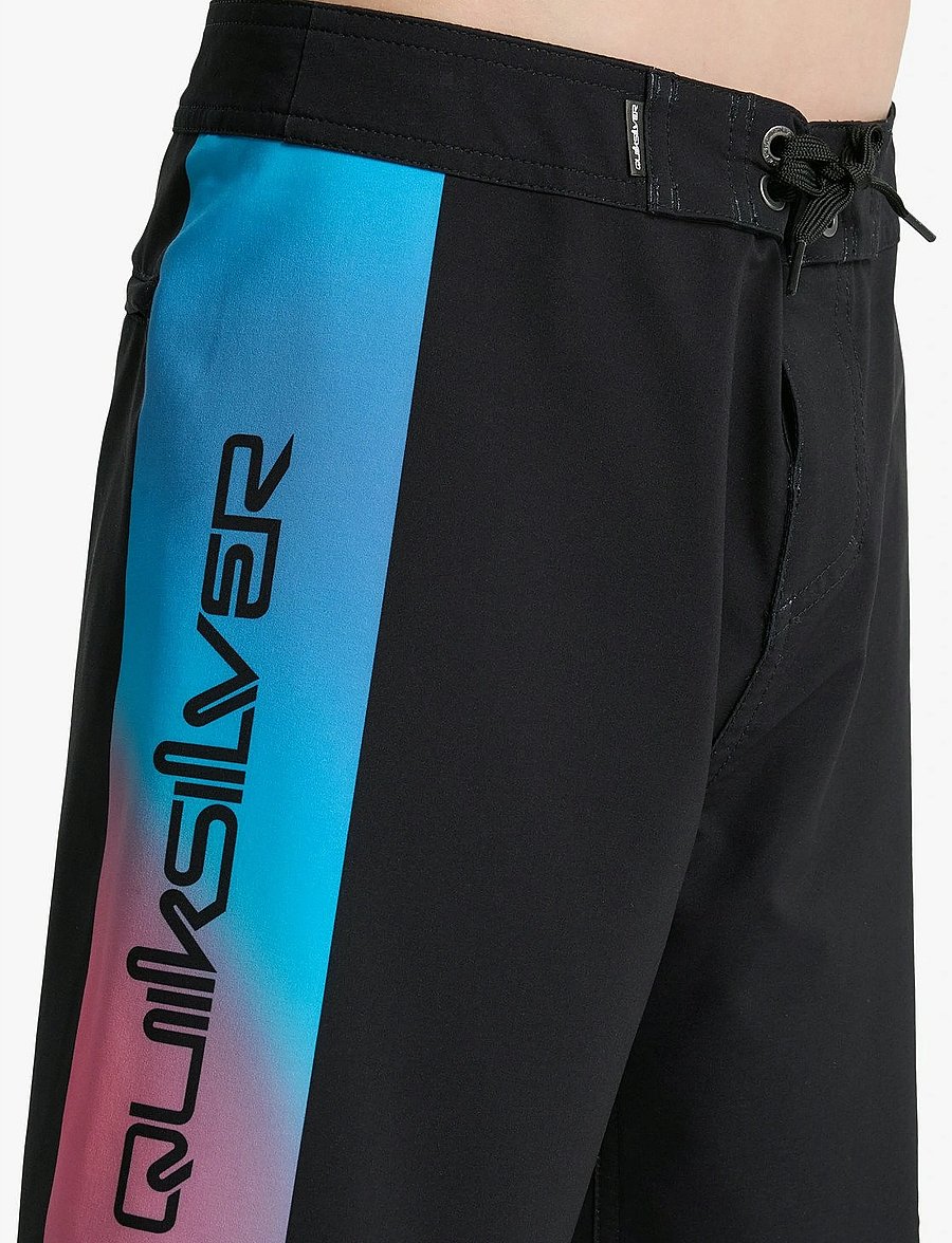 Quiksilver - SURFSILK HOLMES YTH 17 - zwembroeken - black holmes - 5