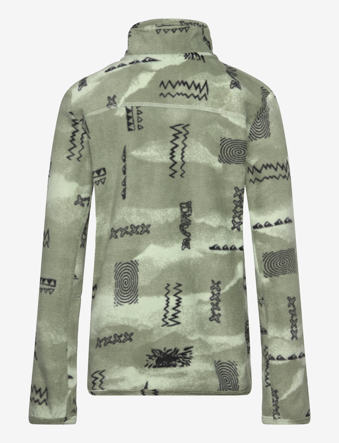 Quiksilver - AKER HZ YOUTH FLEECE - shadow checks desert sage - 2